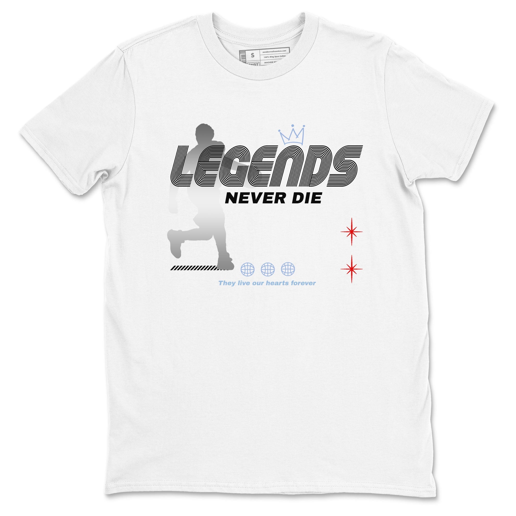 Legends Never Die snkmatch Tees - Air Jordan 5 Reimagined