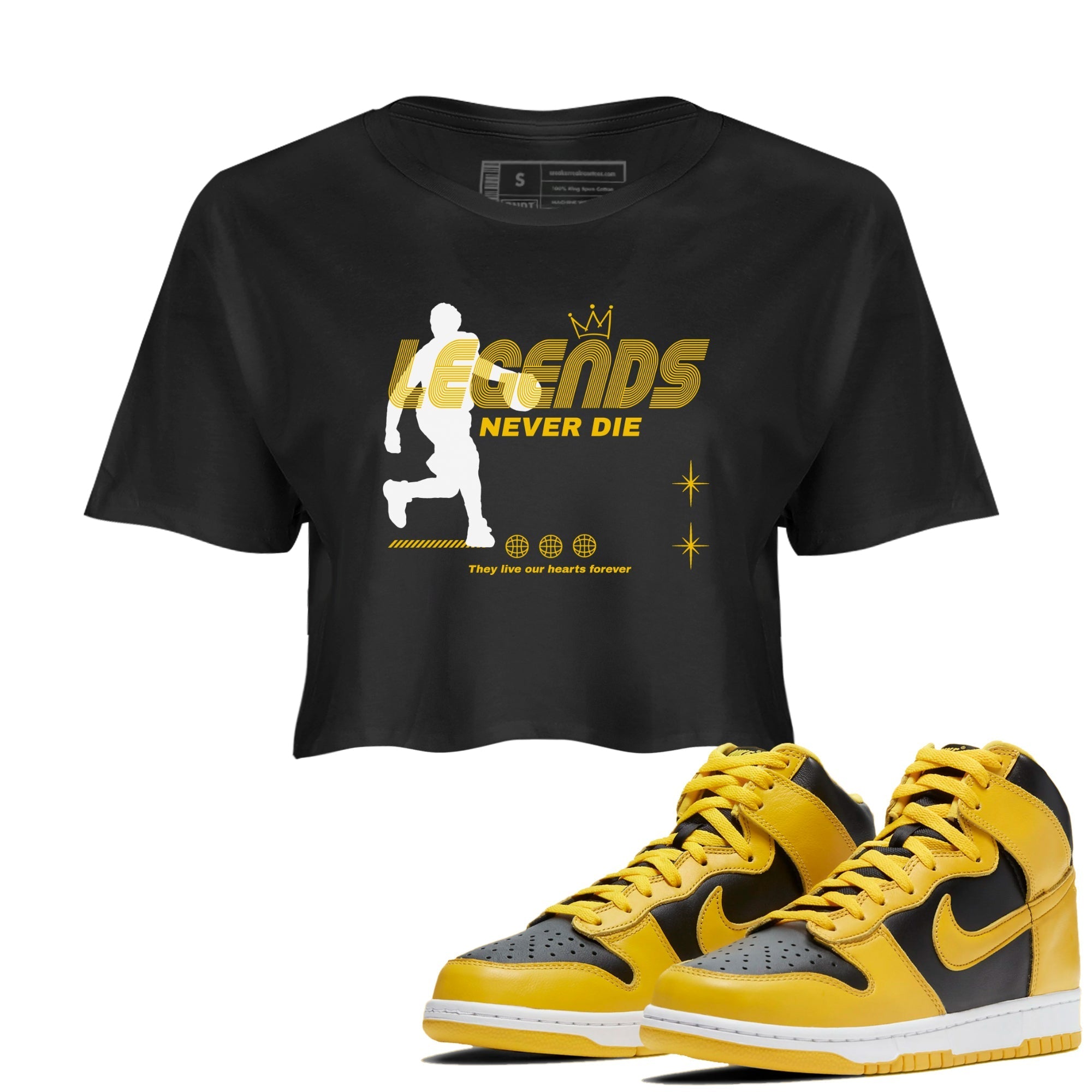 Legends Never Die snkmatch Women's Top - Dunk High Pollen