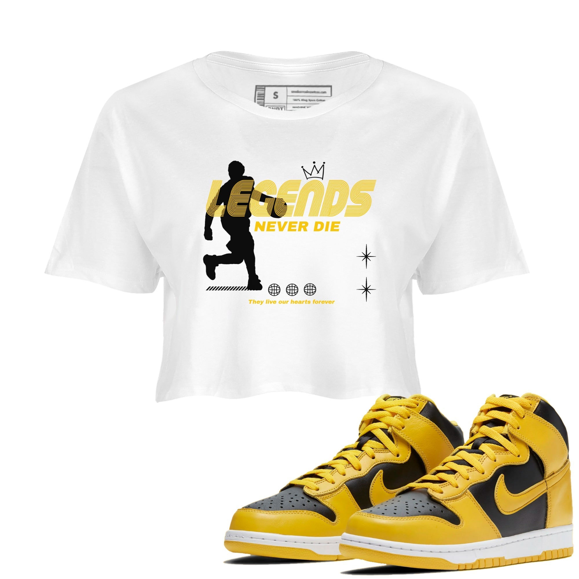 Legends Never Die snkmatch Women's Top - Dunk High Pollen