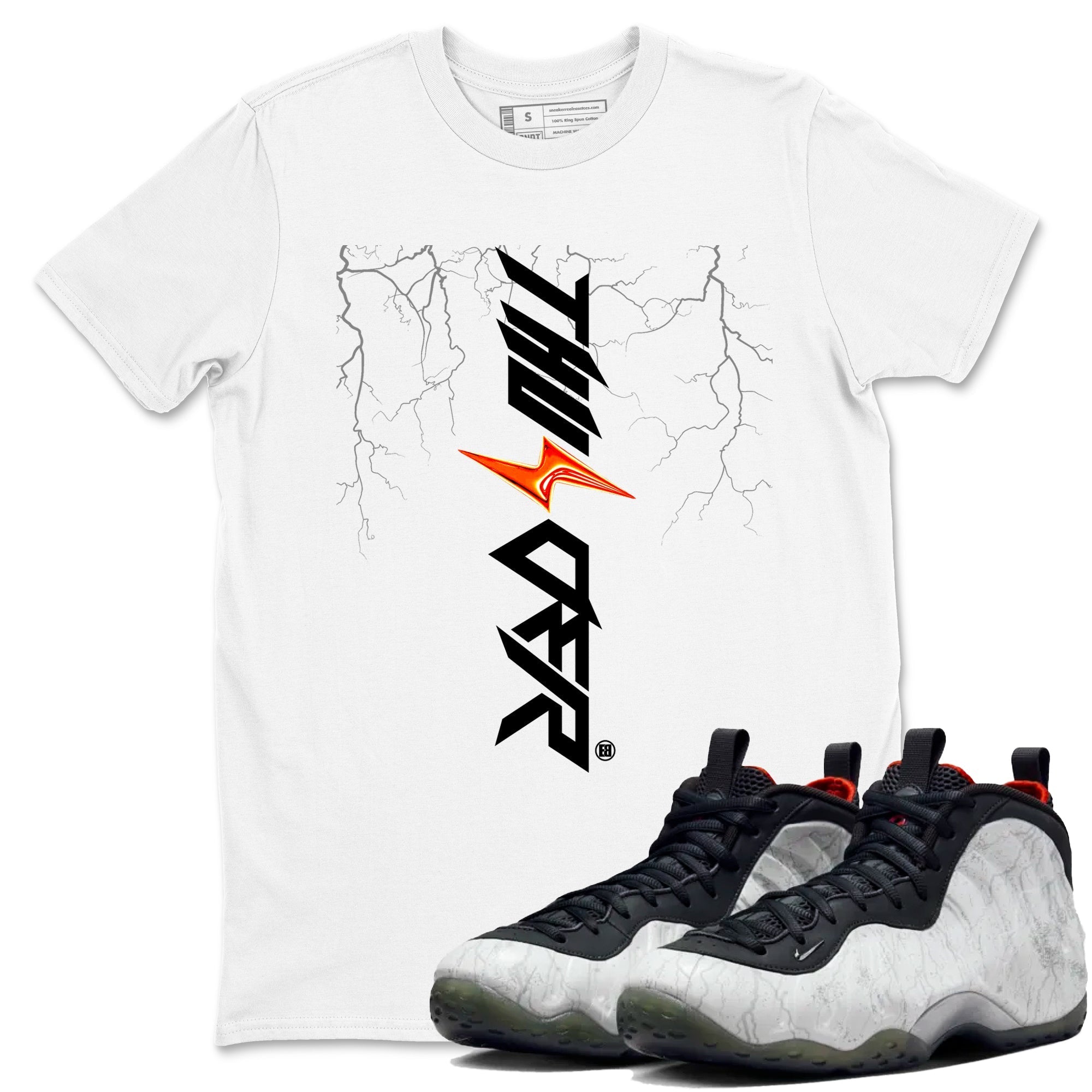 Lightning Thunder snkmatch Tees - Air Foamposite One Jin