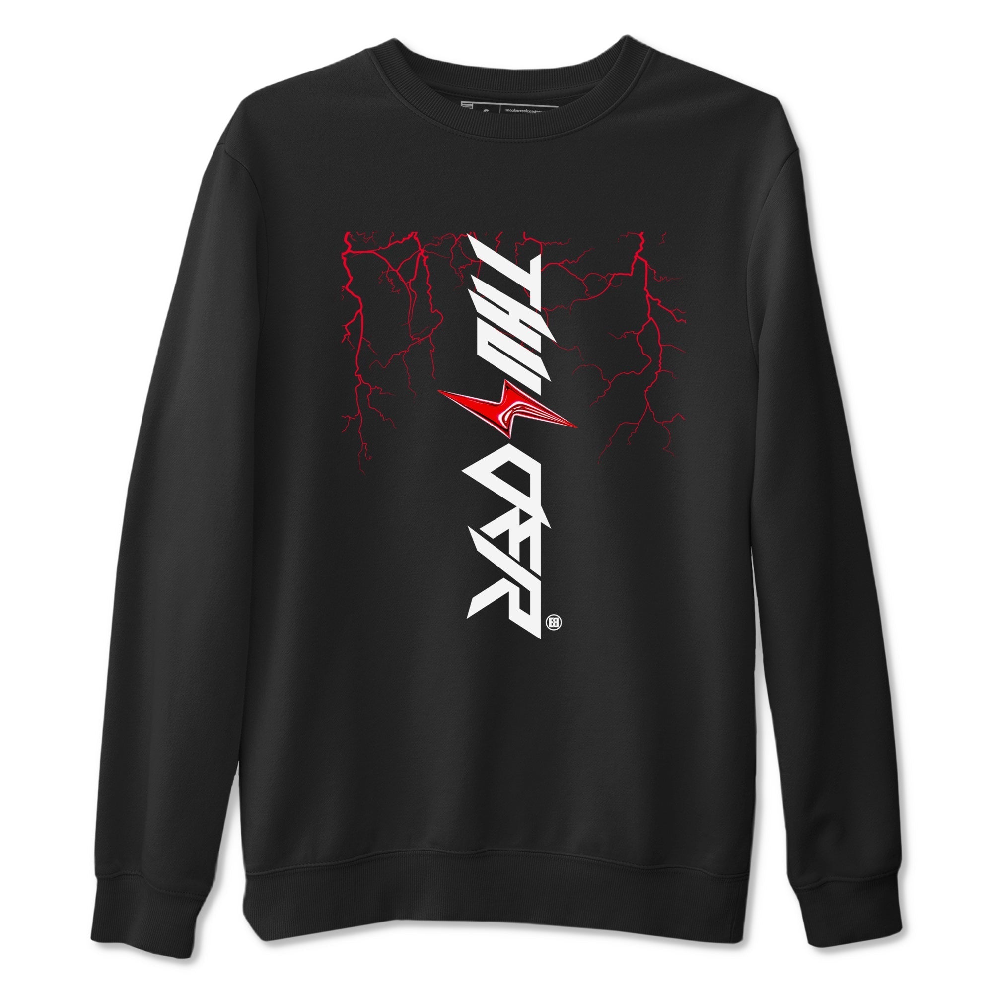 Lightning Thunder snkmatch Tees - Air Jordan 4 Red Thunder