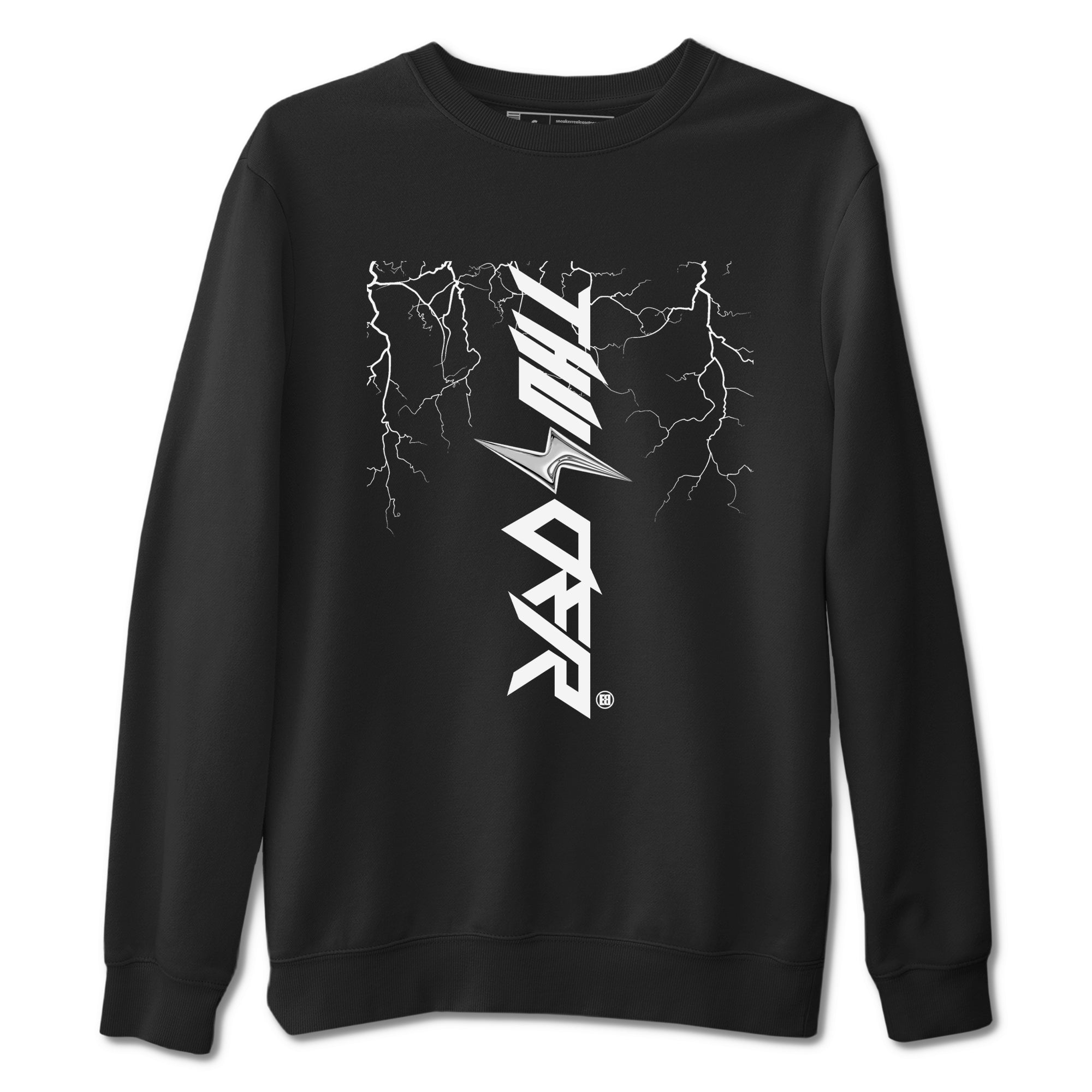 Lightning Thunder snkmatch Tees - Air Jordan 4 White Thunder