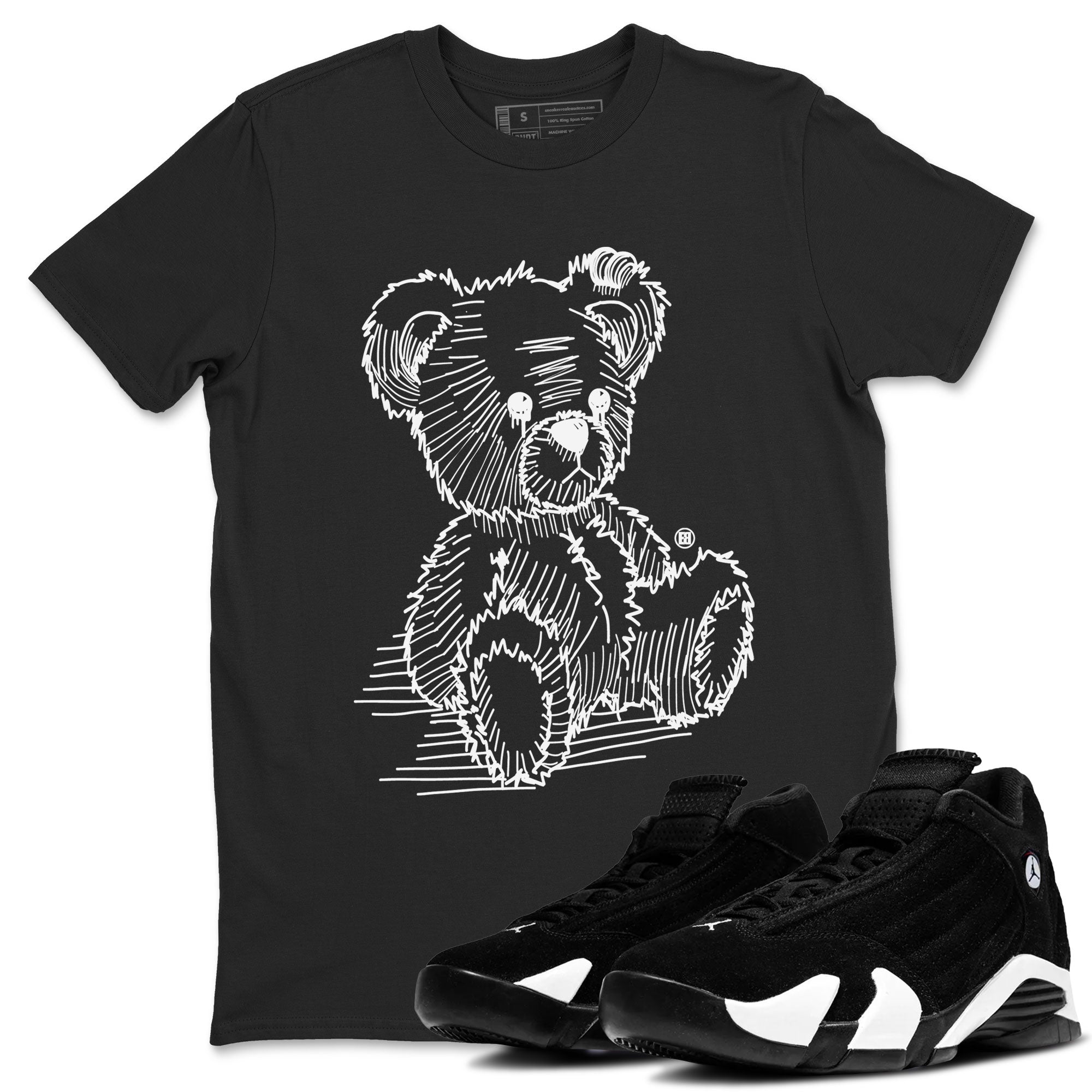Line Bear snkmatch Tee - Air Jordan 14 Panda