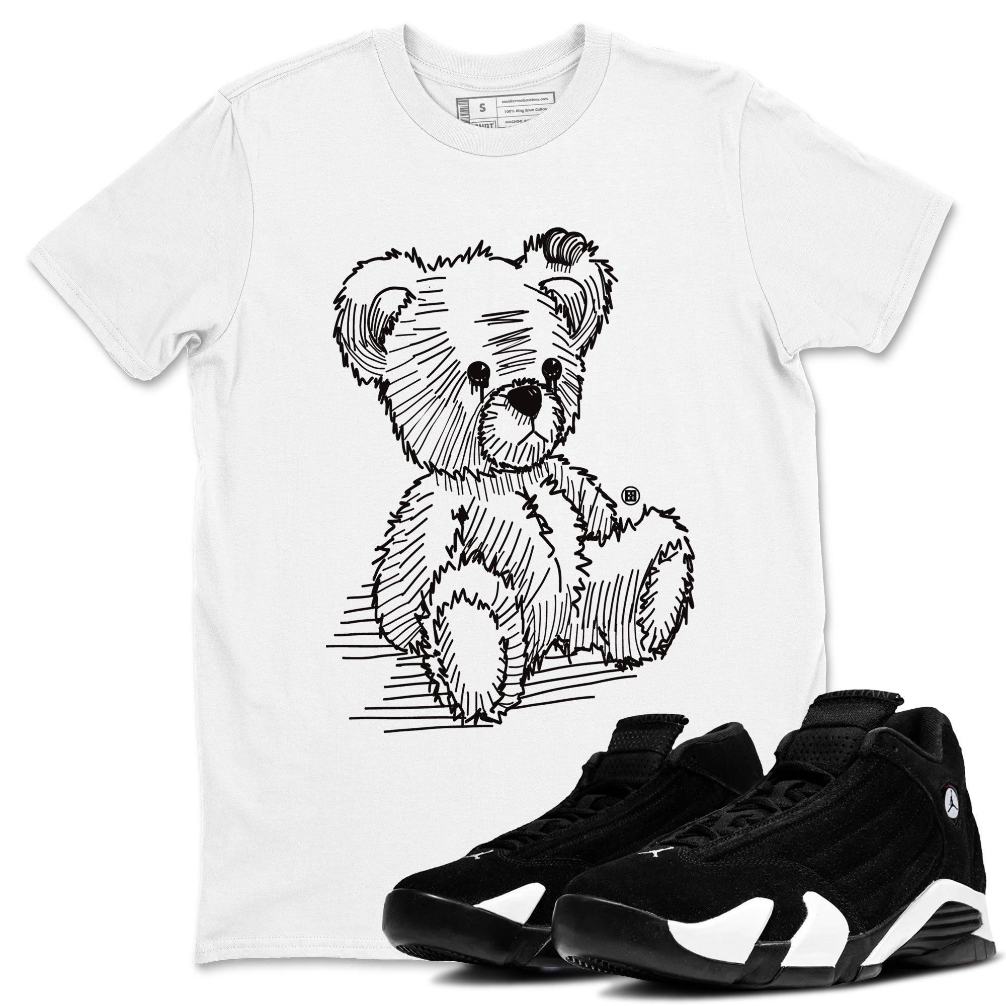 Line Bear snkmatch Tee - Air Jordan 14 Panda