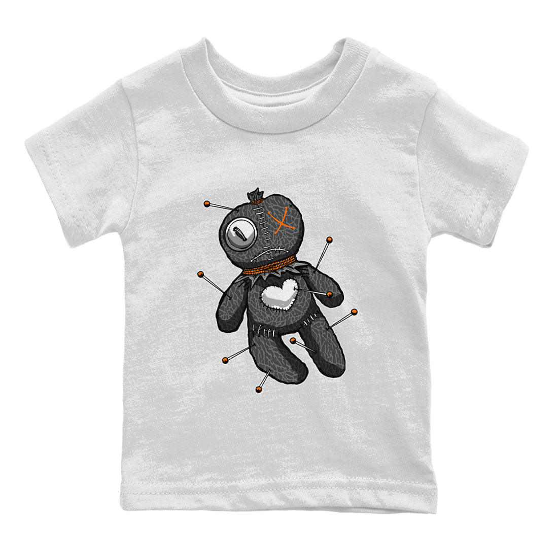 Linen Voodoo Doll snkmatch Tee Kids - Air Jordan 3 Fear