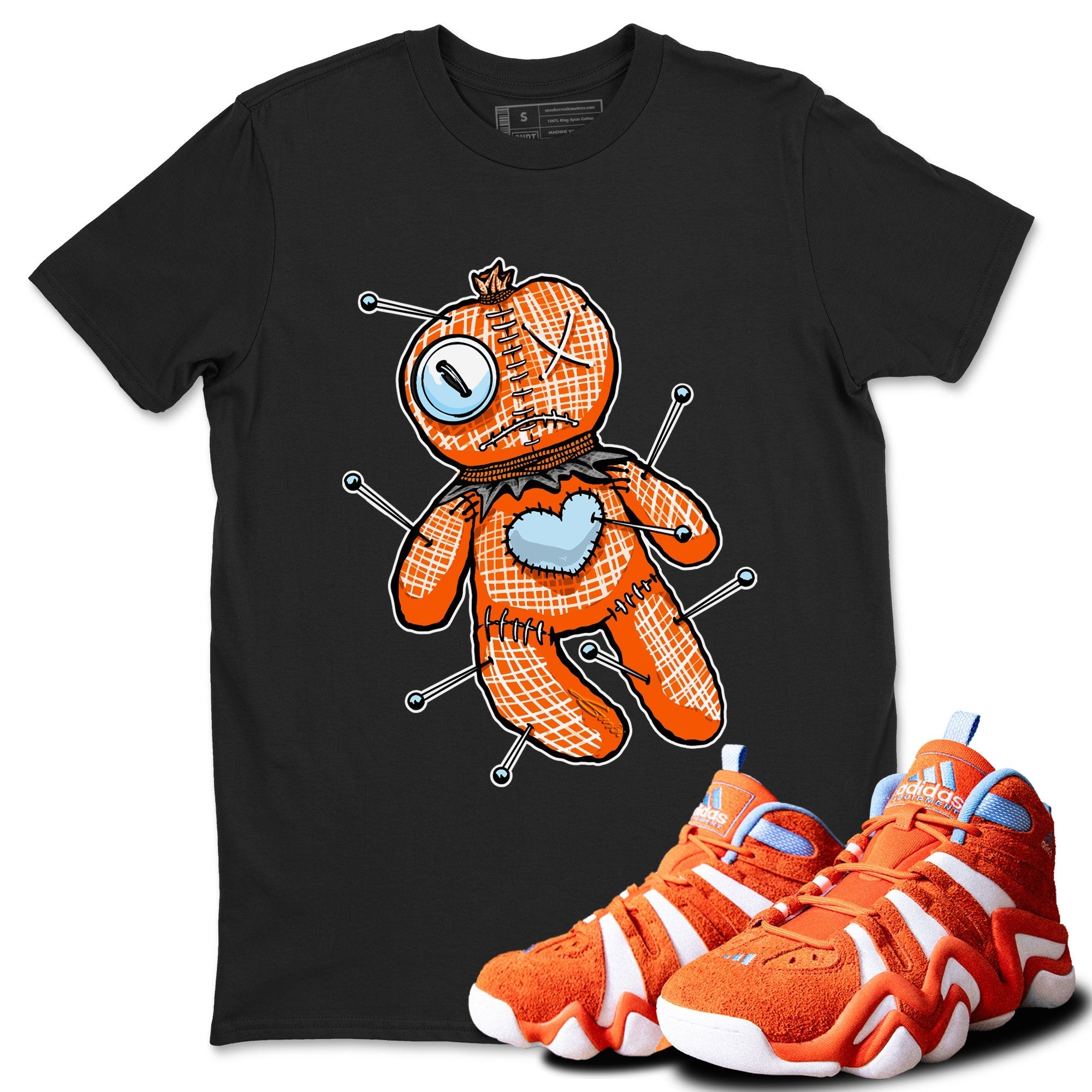 Linen Voodoo Doll snkmatch Tee - Crazy 8 Team Orange