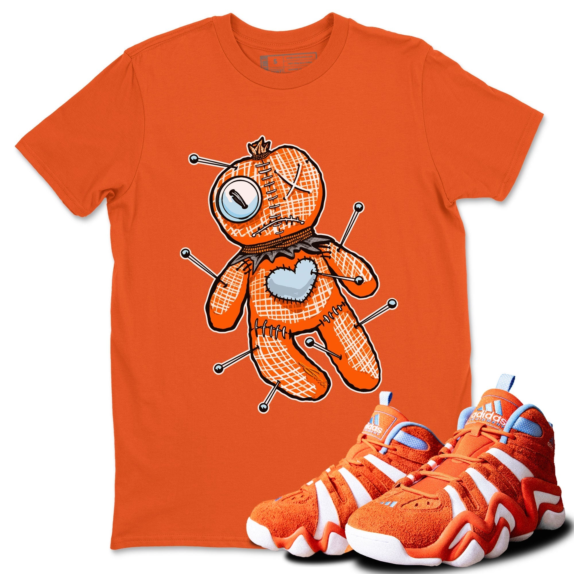 Linen Voodoo Doll snkmatch Tee - Crazy 8 Team Orange