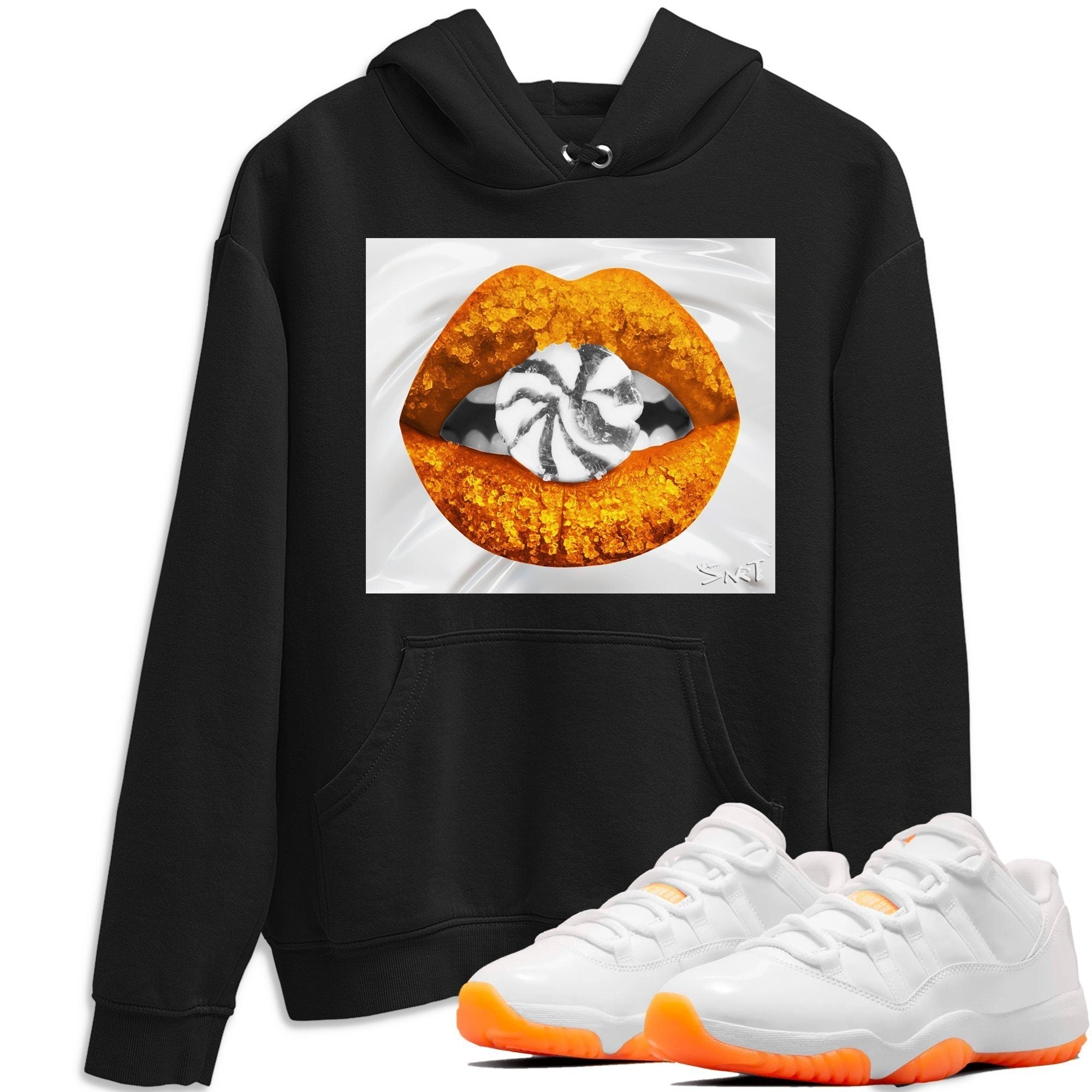 Lips Candy Unisex Tops - Air Jordan 11 Citrus