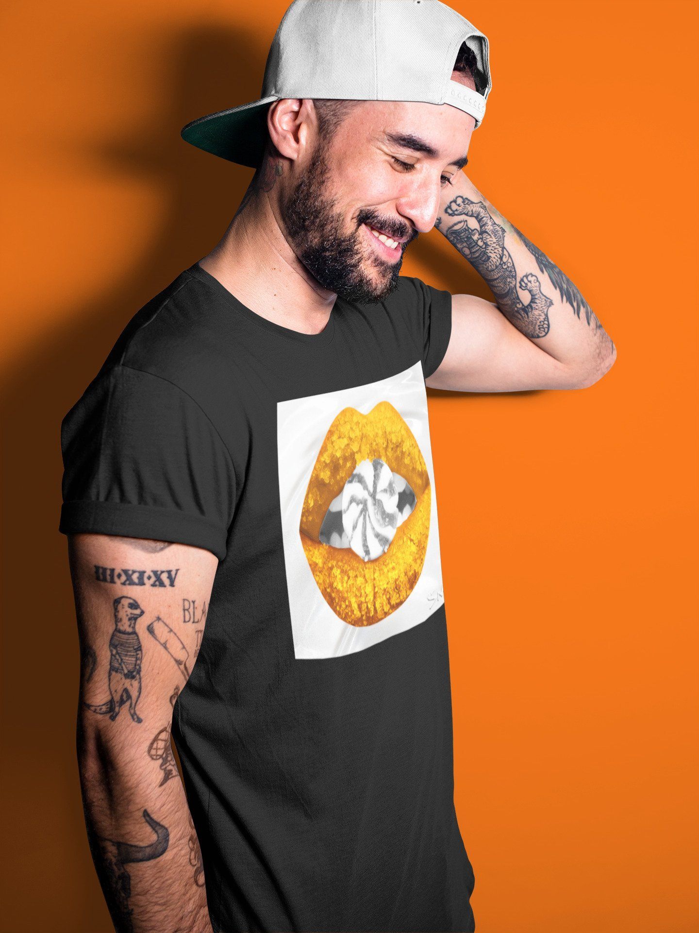 Lips Candy Unisex Tops - Air Jordan 11 Citrus
