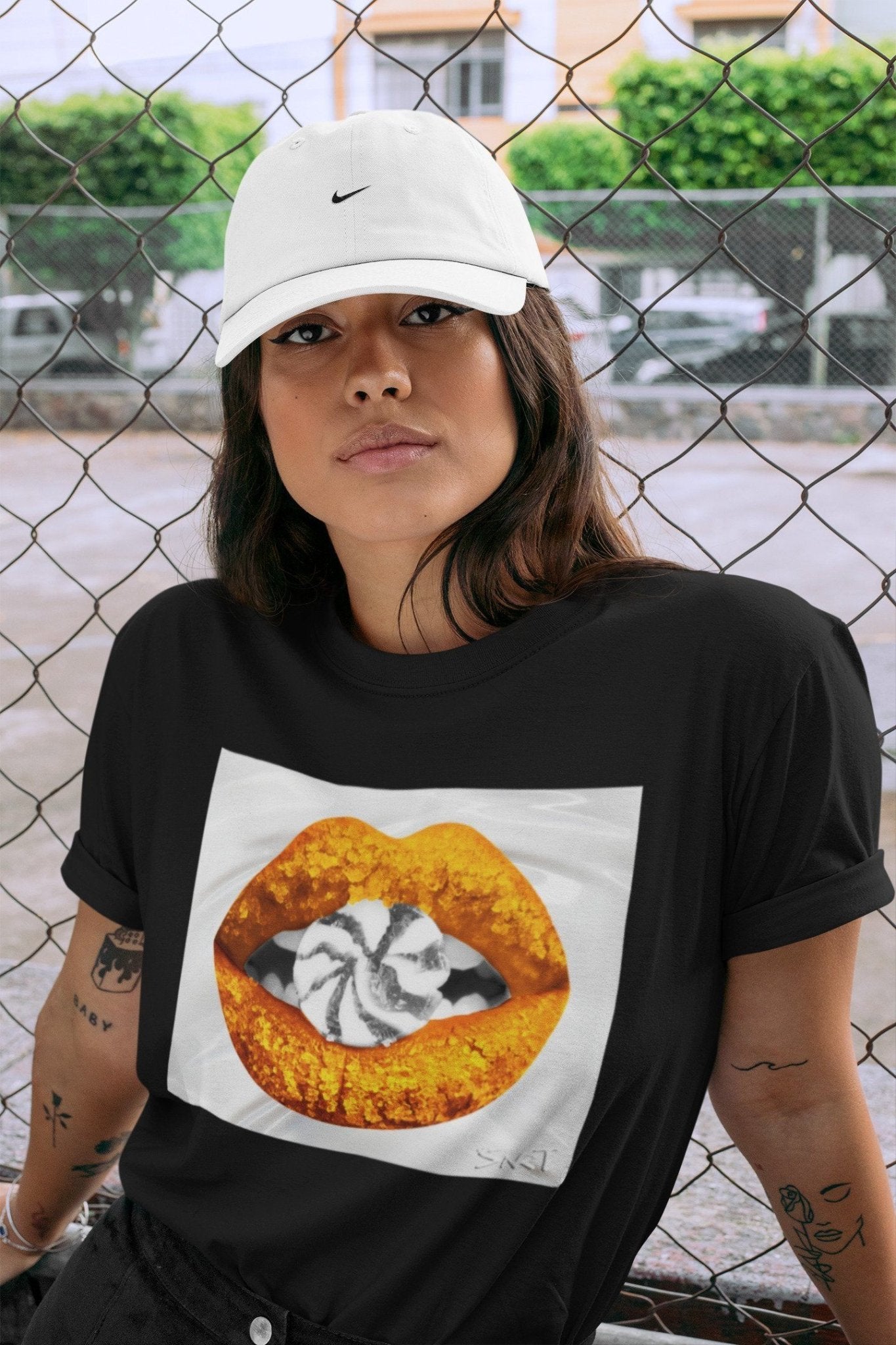 Lips Candy Unisex Tops - Air Jordan 11 Citrus