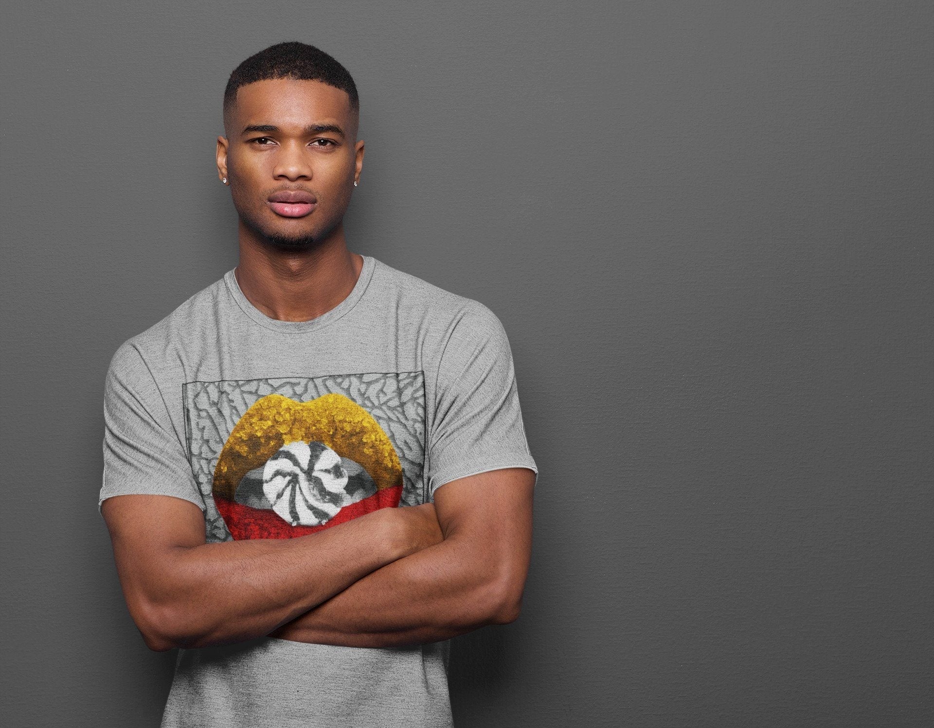 Lips Candy Unisex Tops - Air Jordan 3 Cool Grey