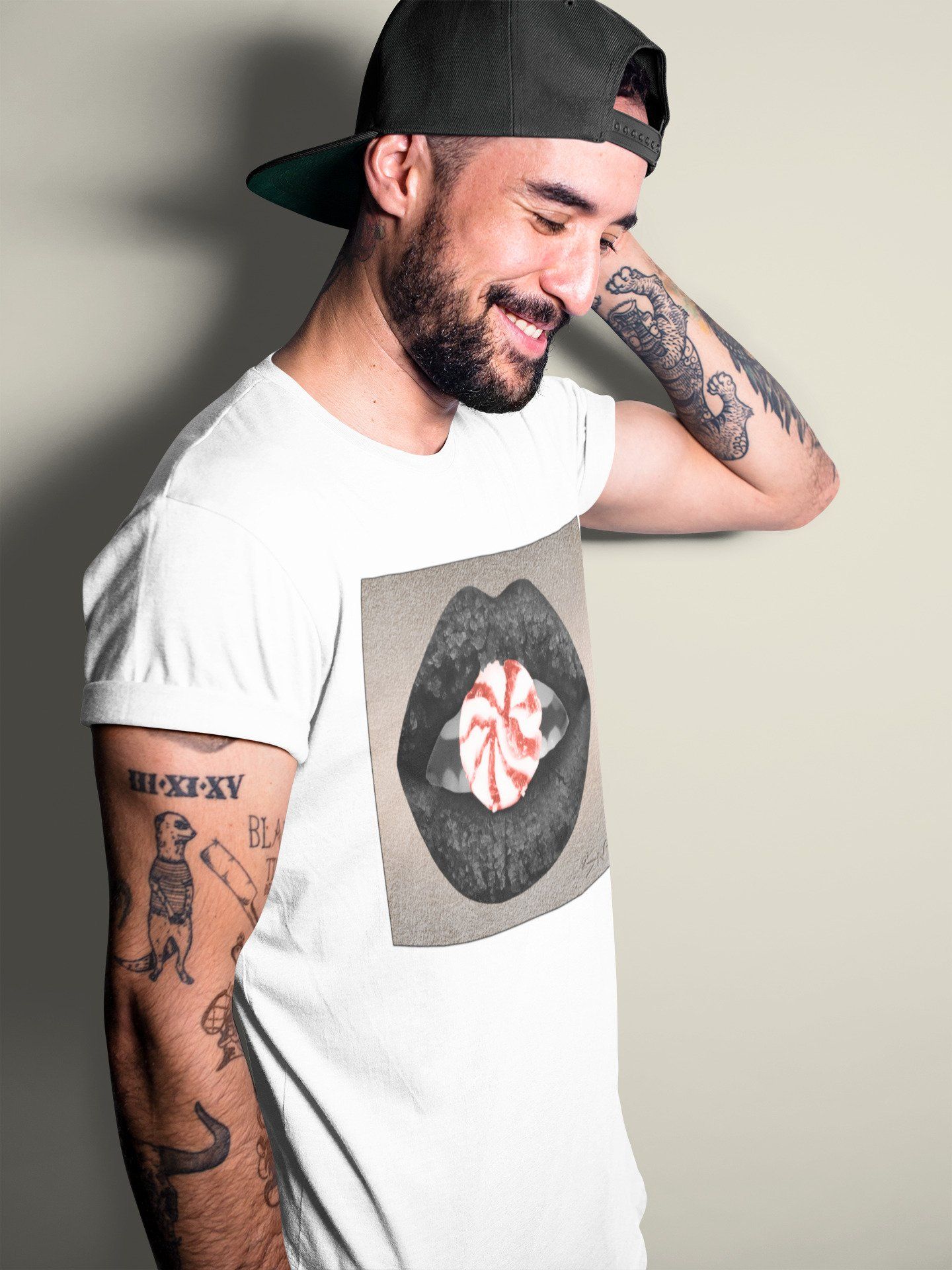 Lips Candy Unisex Tops - Air Jordan 4 Taupe Haze