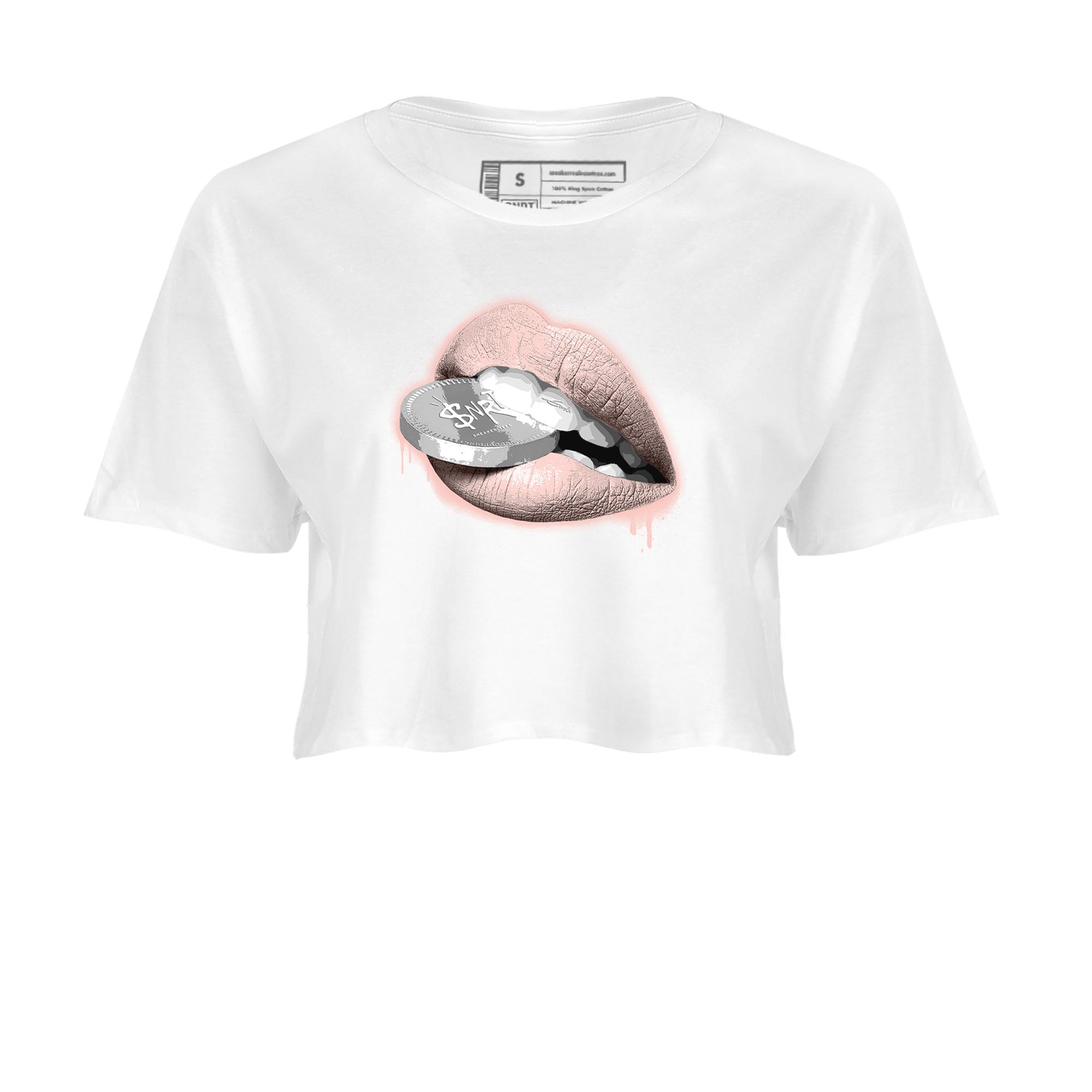 Lips Coin snkmatch Women's Top - Air Jordan 11 Legend Pink