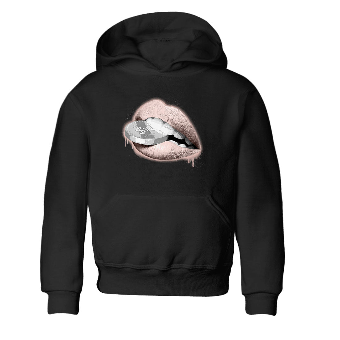 Lips Coin snkmatch Tees Kids - Air Jordan 11 Legend Pink