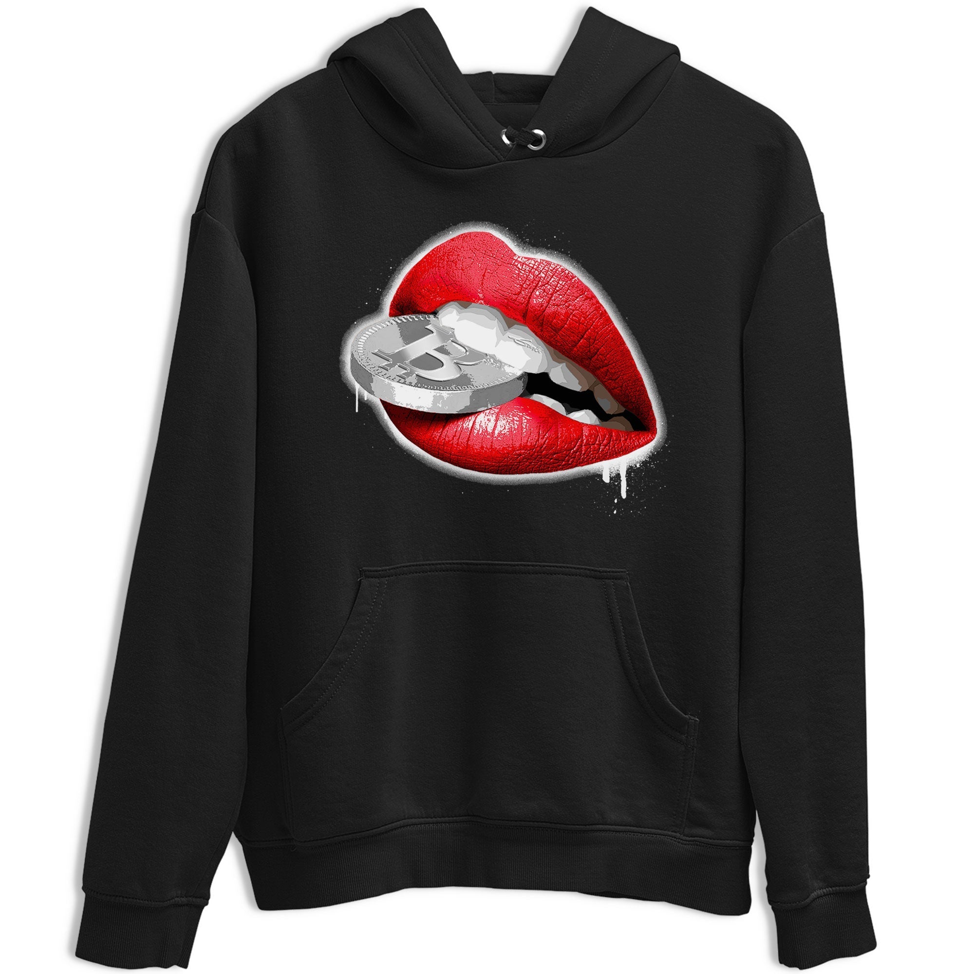 Lips Coin snkmatch Tee - Air Jordan 12 Cherry