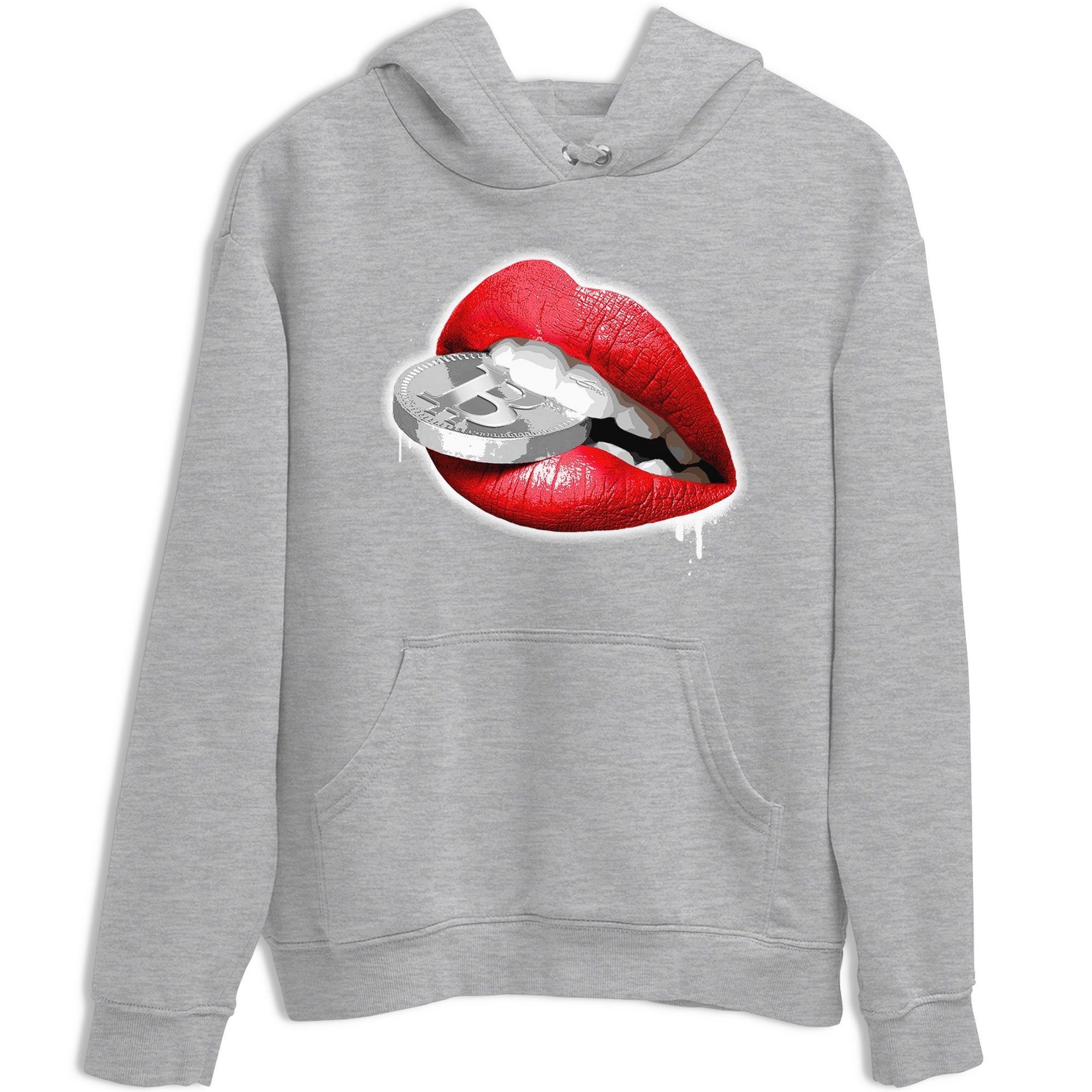 Lips Coin snkmatch Tee - Air Jordan 12 Cherry