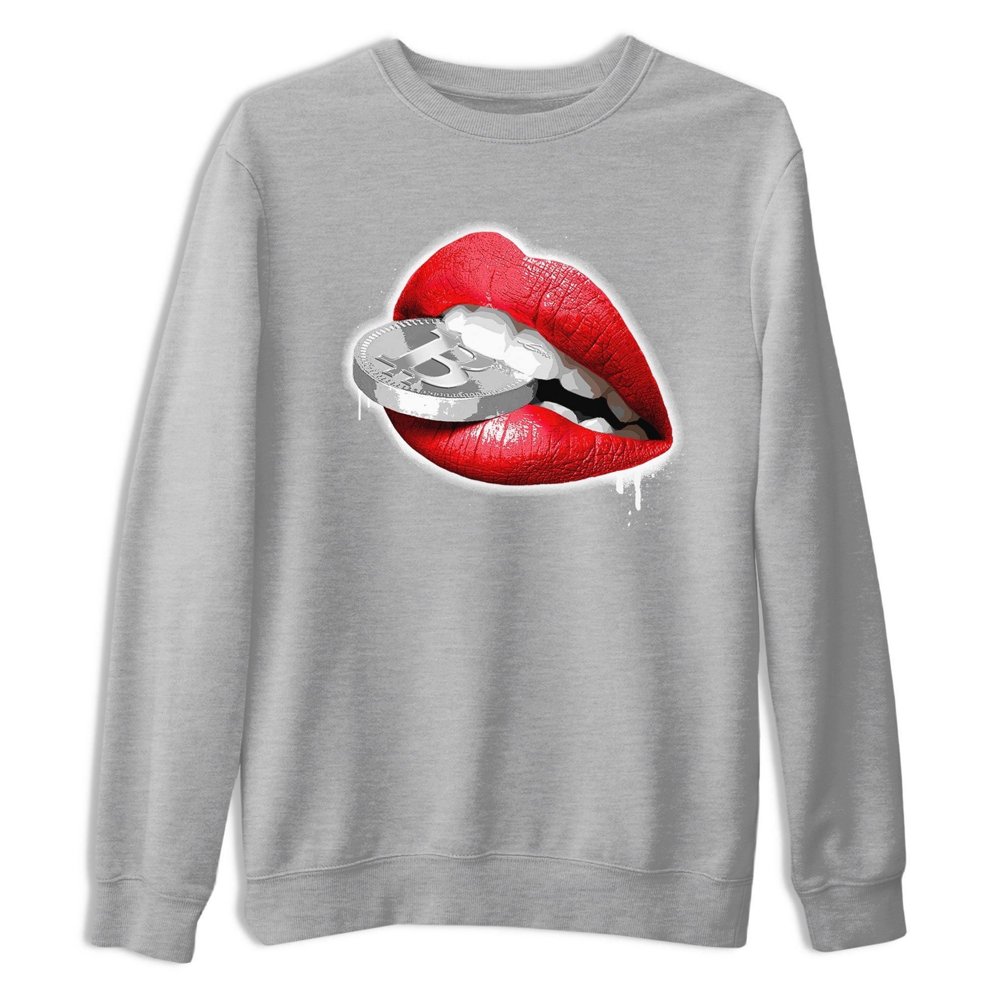 Lips Coin snkmatch Tee - Air Jordan 12 Cherry