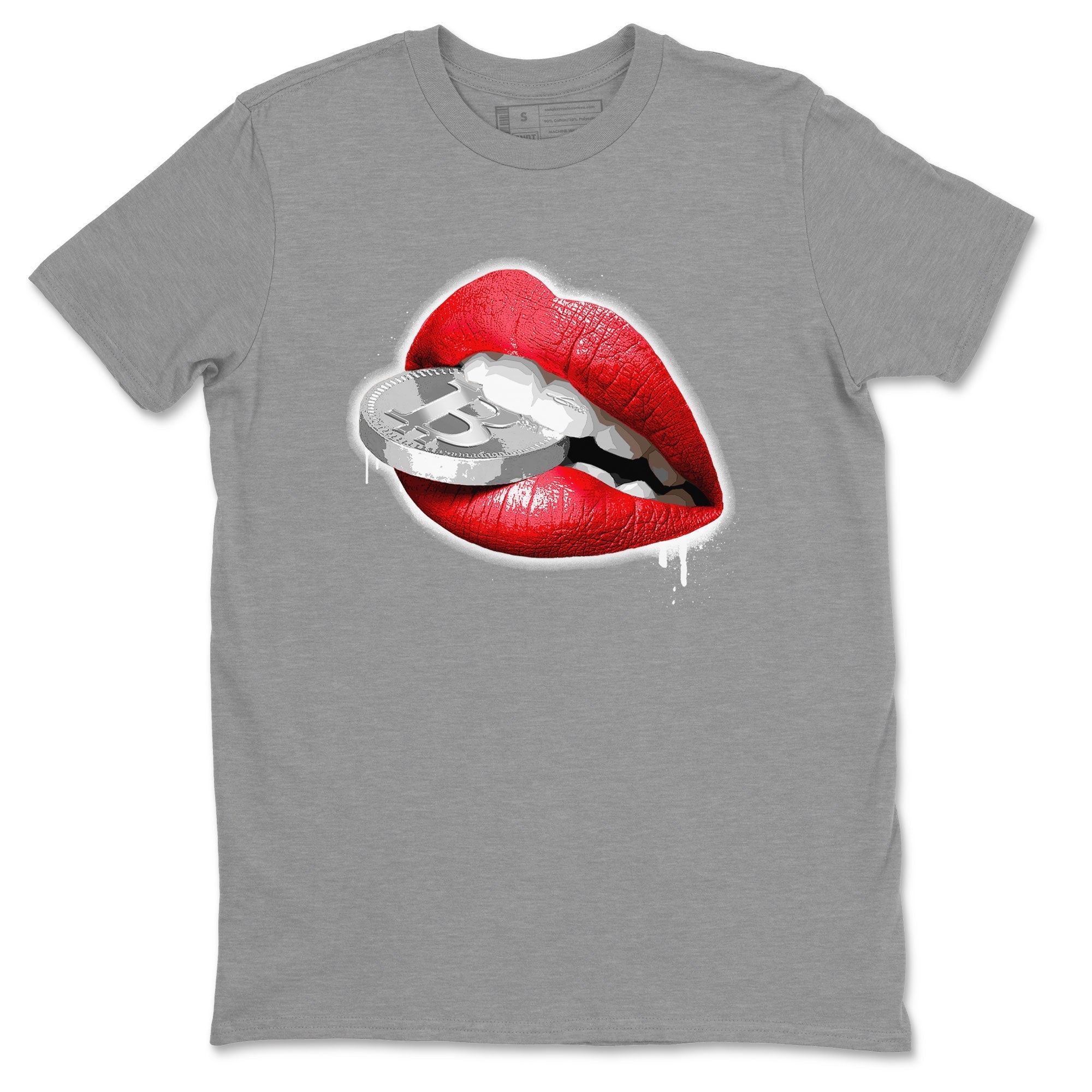 Lips Coin snkmatch Tee - Air Jordan 12 Cherry