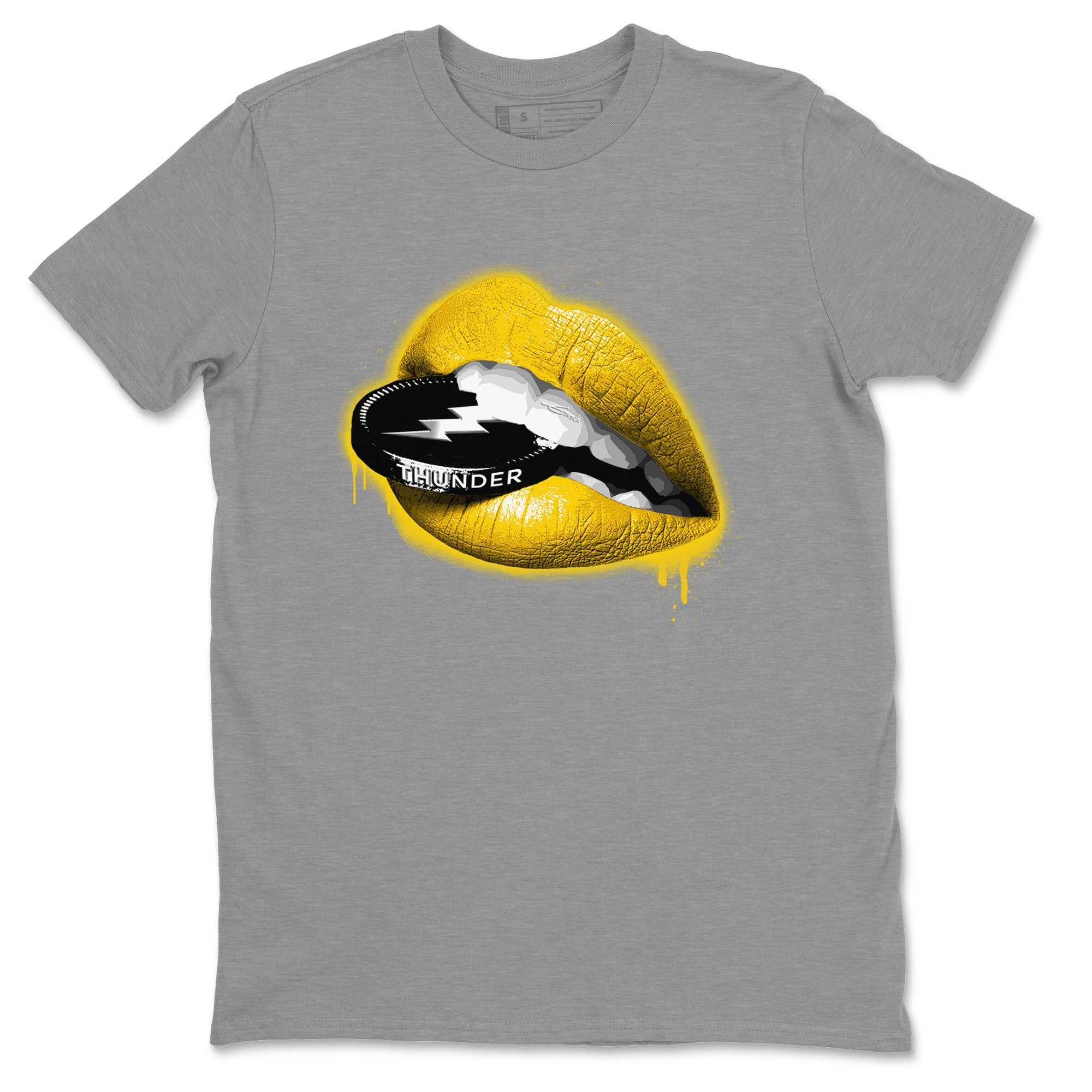 Lips Coin Unisex Tops - Air Jordan 4 Thunder