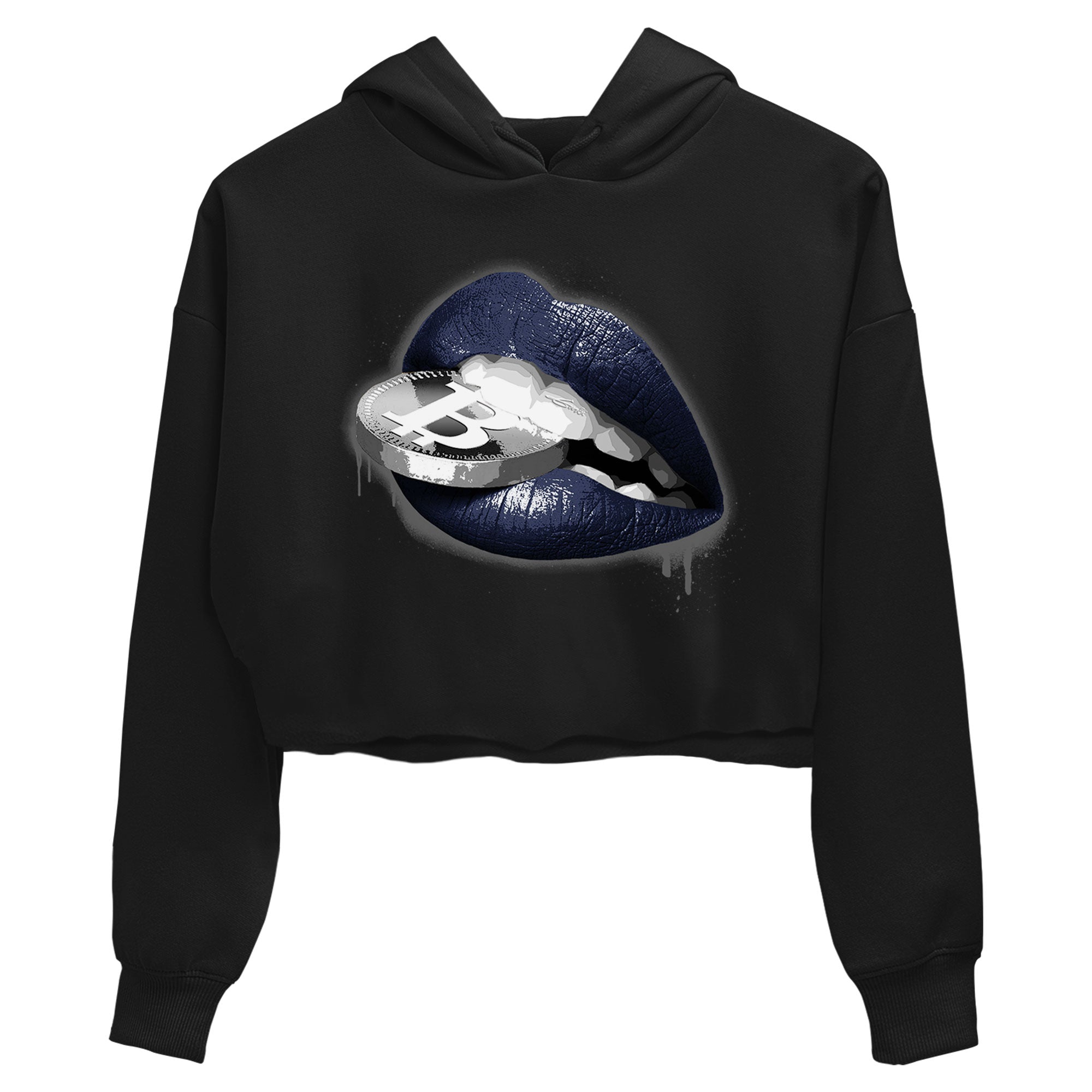 Lips Coin snkmatch Women's Top - Air Jordan 5 Georgetown