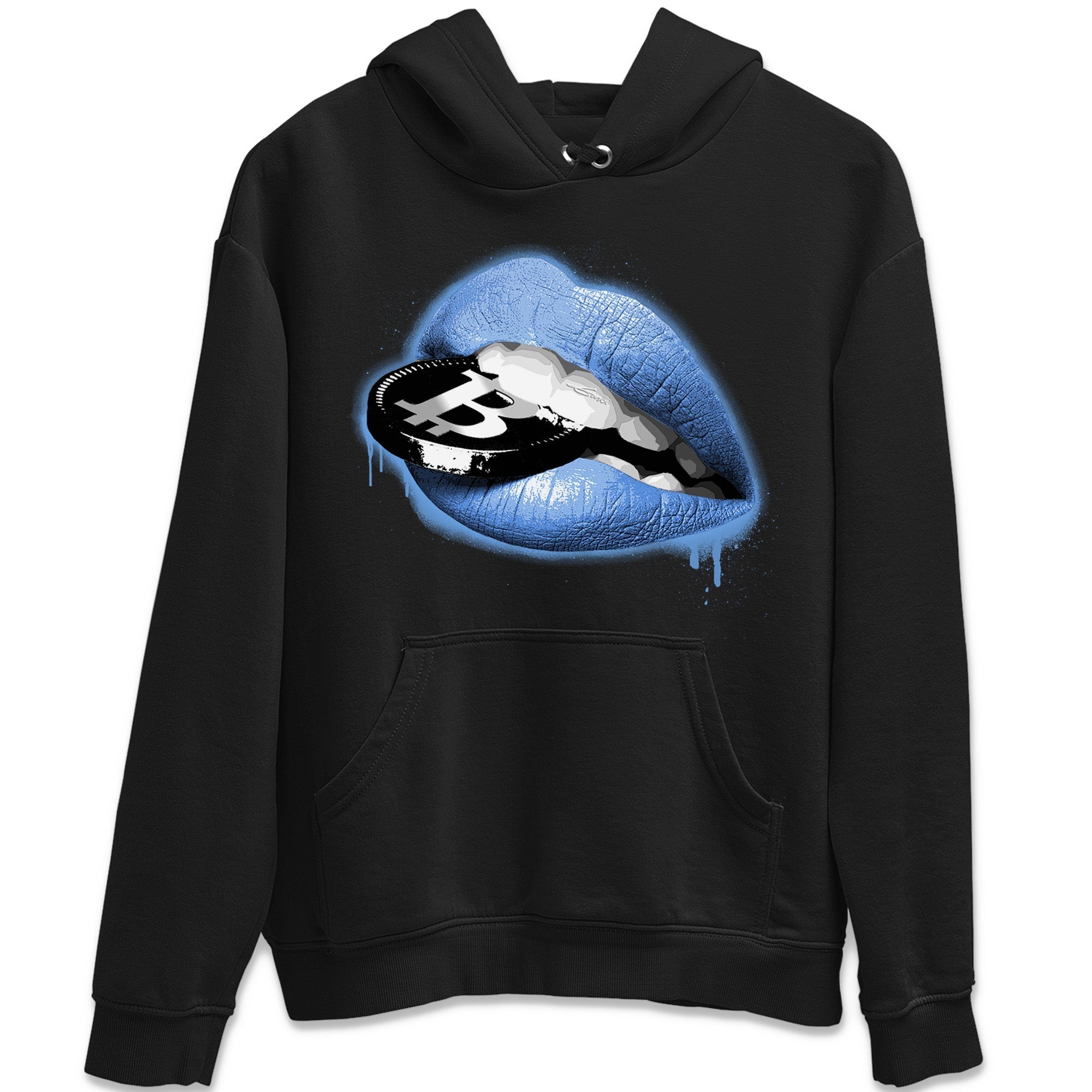Lips Coin Unisex Tops - Air Jordan 5 UNC