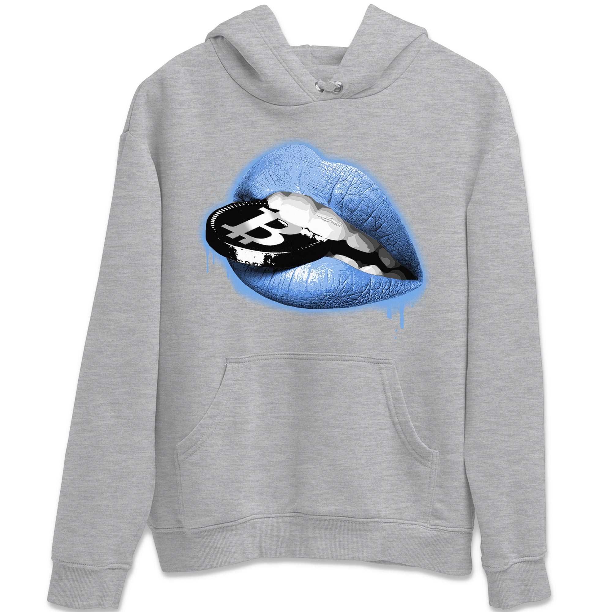 Lips Coin Unisex Tops - Air Jordan 5 UNC