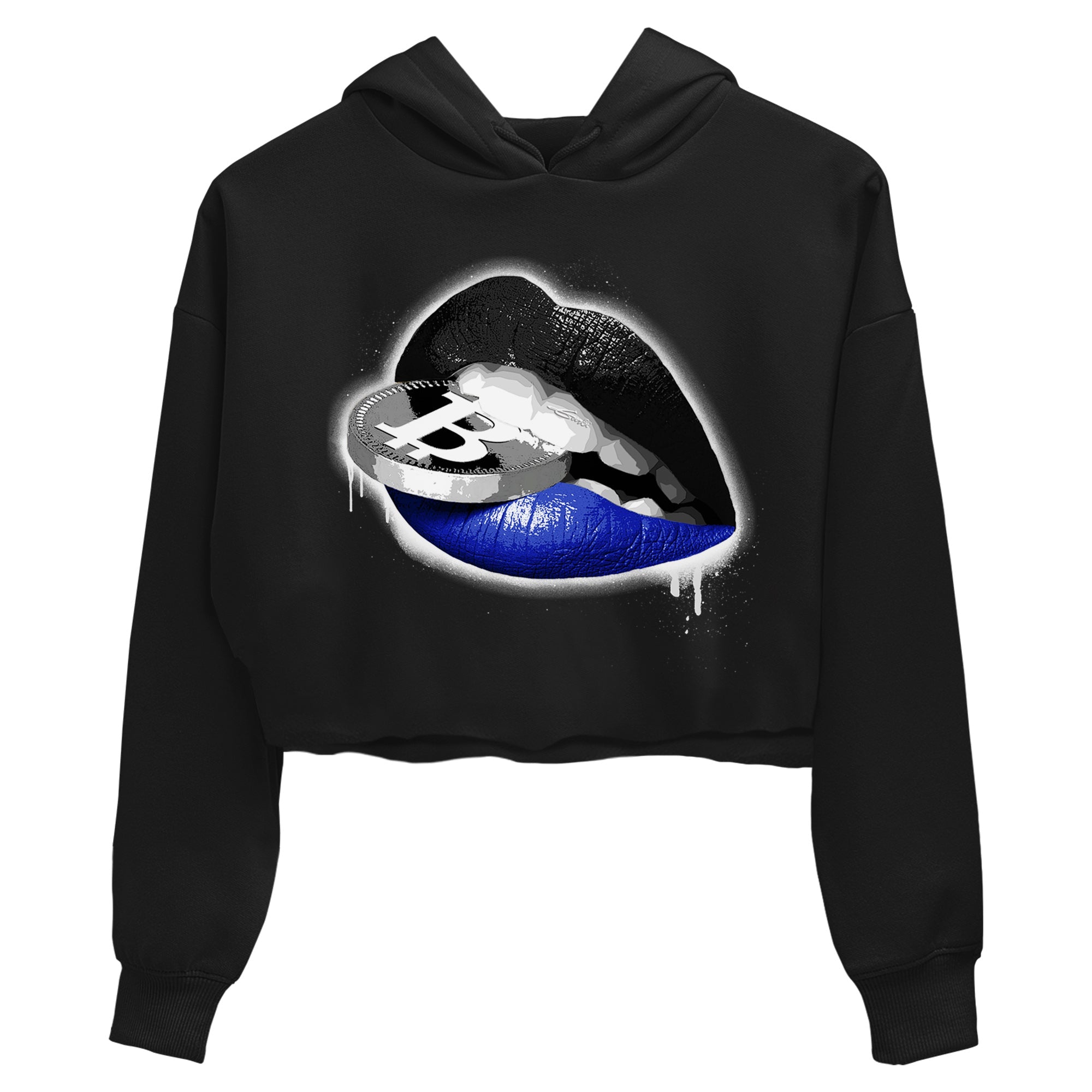 Lips Coin Women's Tops - Air Jordan 12 Hyper Royal