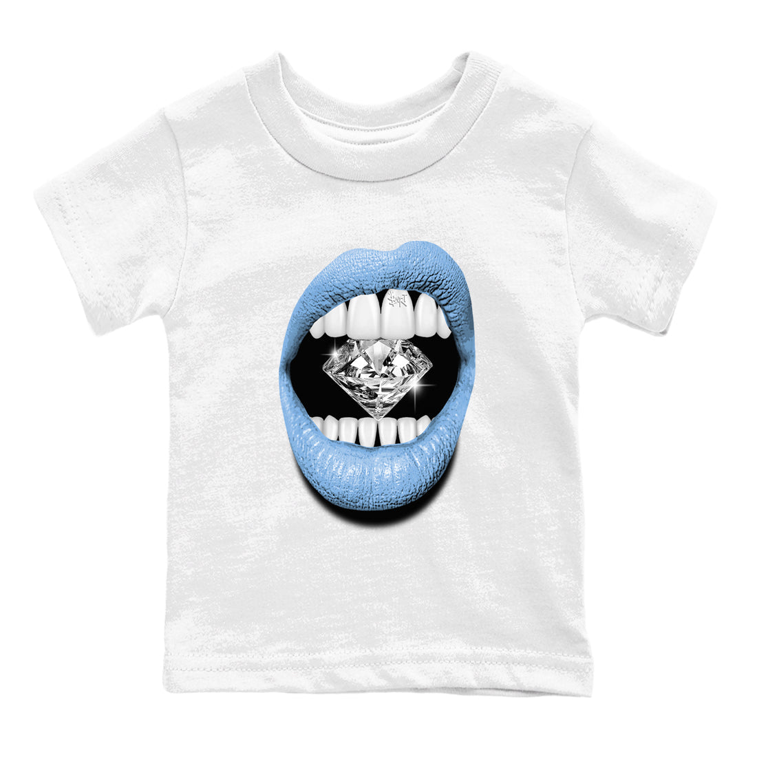 Lips Diamond snkmatch Tees Kids - Air Jordan 11 Legend Blue