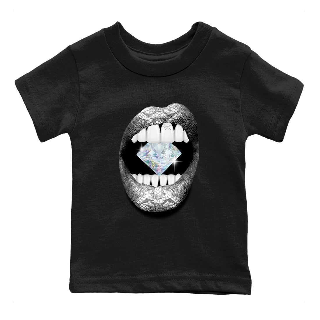 Lips Diamond snkmatch Tees Kids - Air Jordan 11 Year Of The Snake