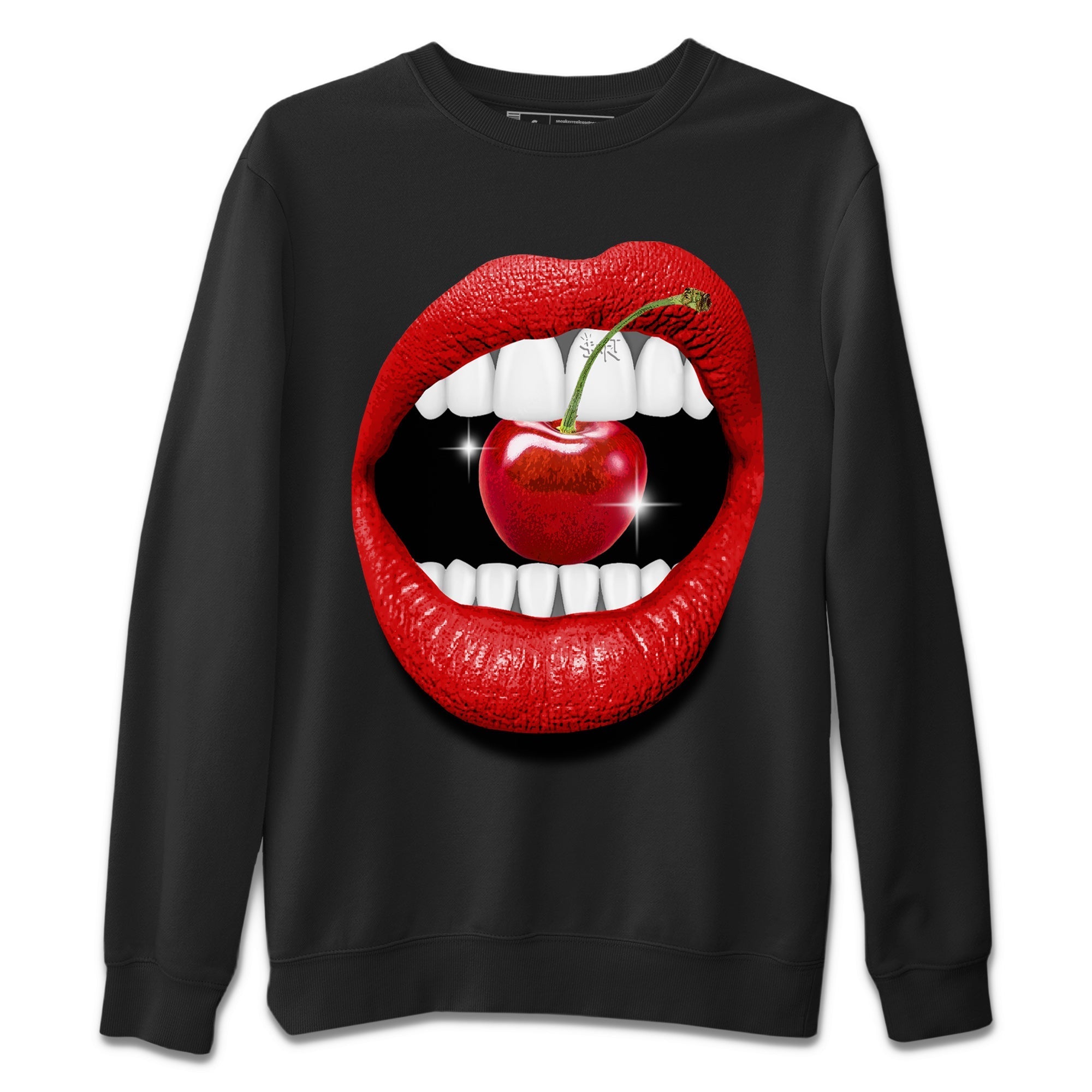 Lips Diamond Unisex Tops - Air Jordan 12 Cherry