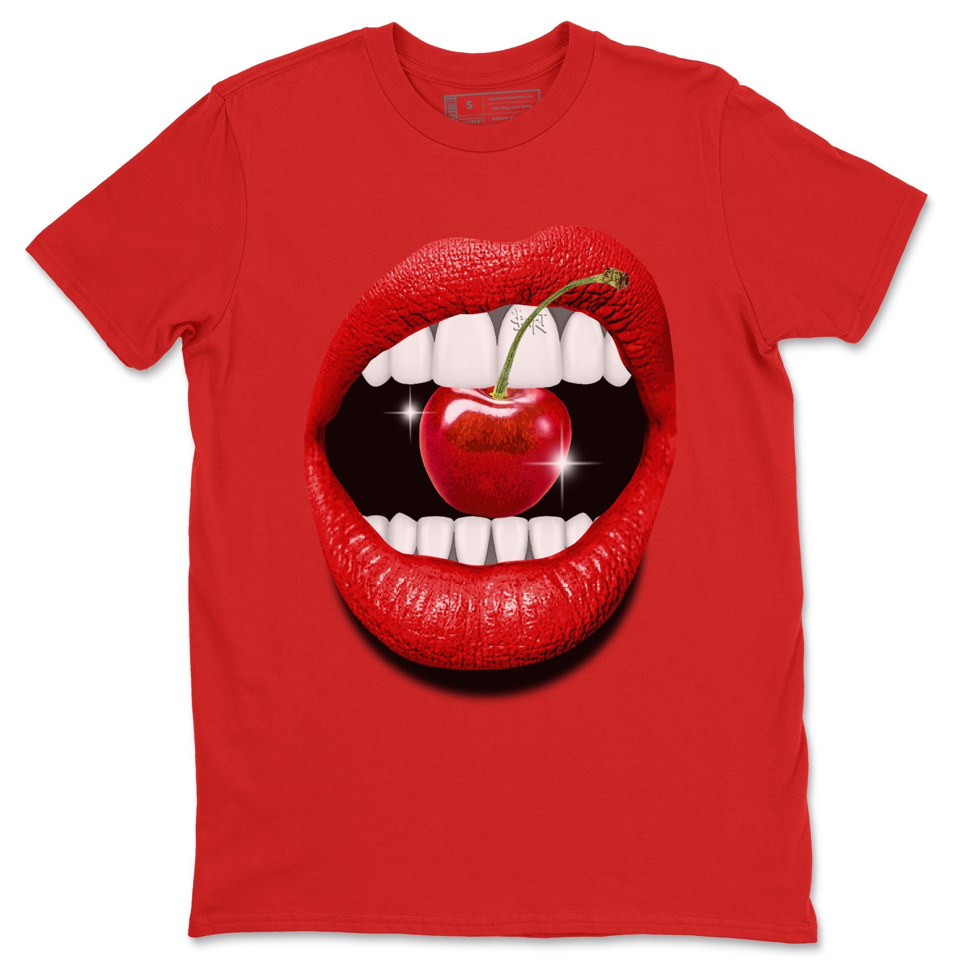 Lips Diamond Unisex Tops - Air Jordan 12 Cherry