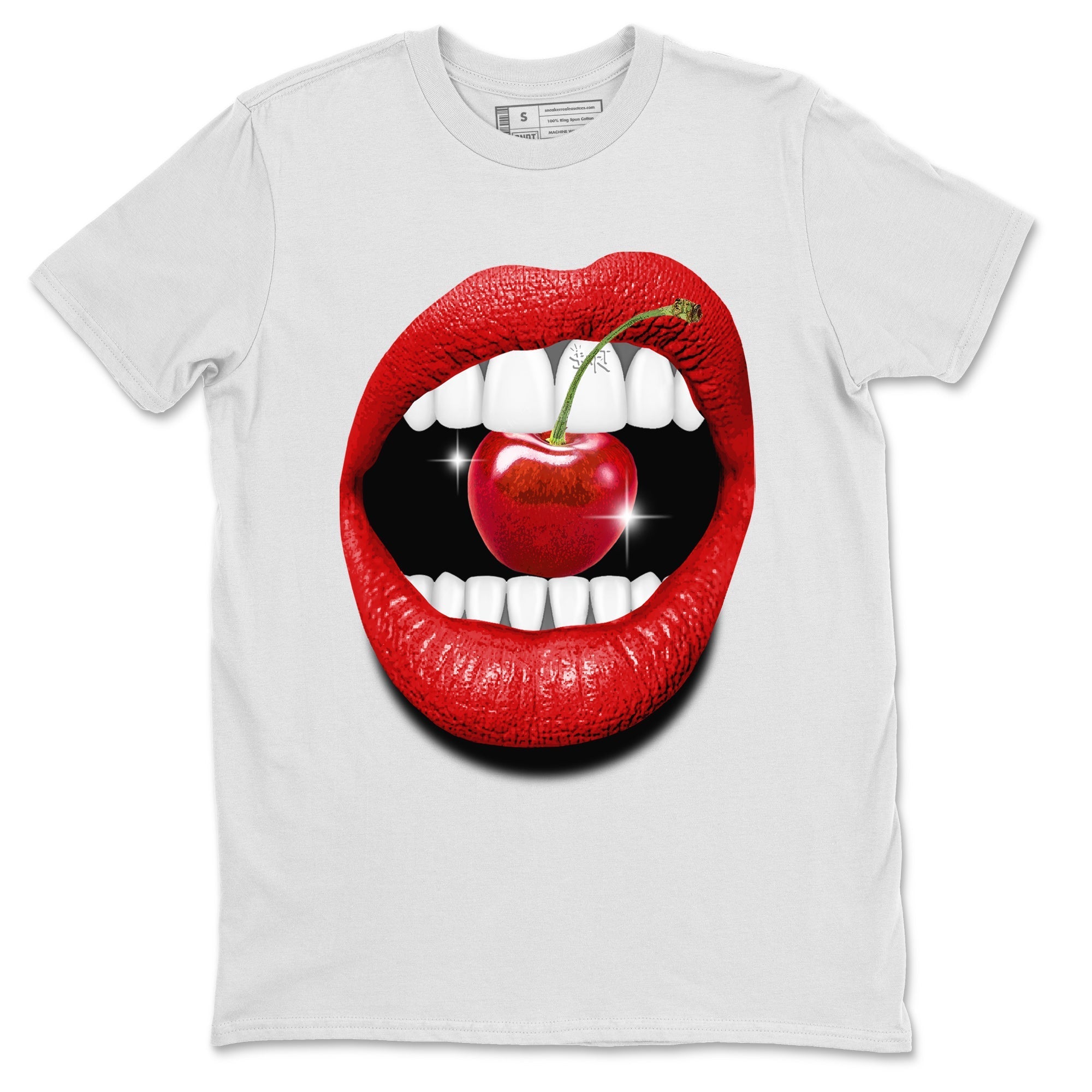 Lips Diamond Unisex Tops - Air Jordan 12 Cherry