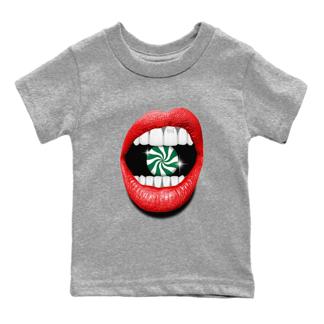 Lips Diamond snkmatch Tee Kids - Air Jordan 2 Christmas