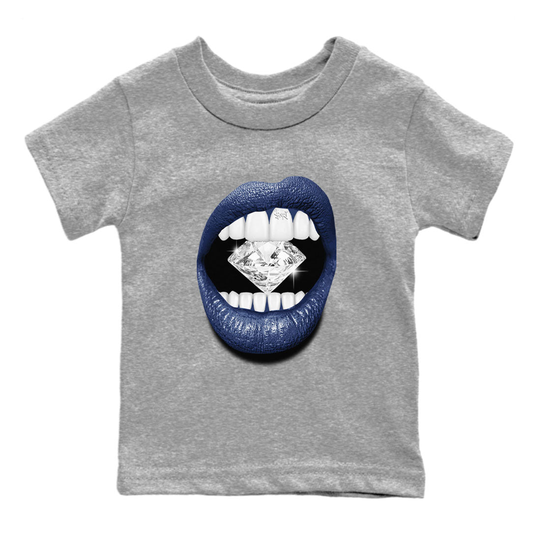 Lips Diamond snkmatch Tees Kids - Air Jordan 3 Midnight Navy 2023