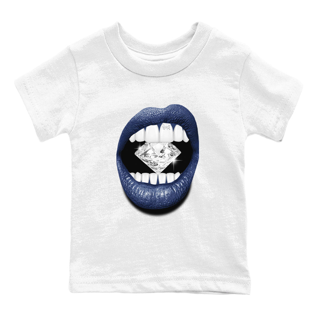 Lips Diamond snkmatch Tees Kids - Air Jordan 3 Midnight Navy 2023