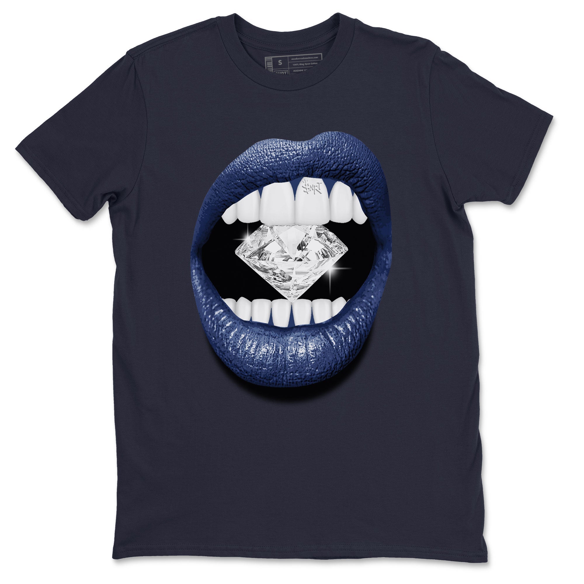 Lips Diamond snkmatch Tees - Air Jordan 3 Midnight Navy 2023