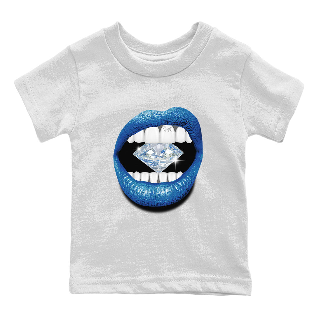 Lips Diamond Kids Tops - Air Jordan 3 Wizards