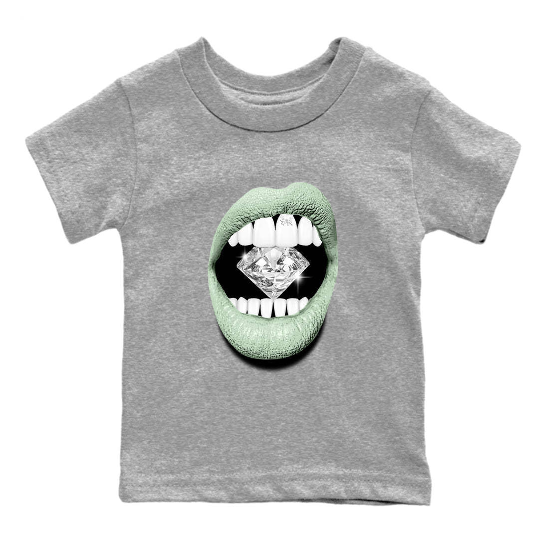 Lips Diamond snkmatch Tees Kids - Air Jordan 4 Abundance