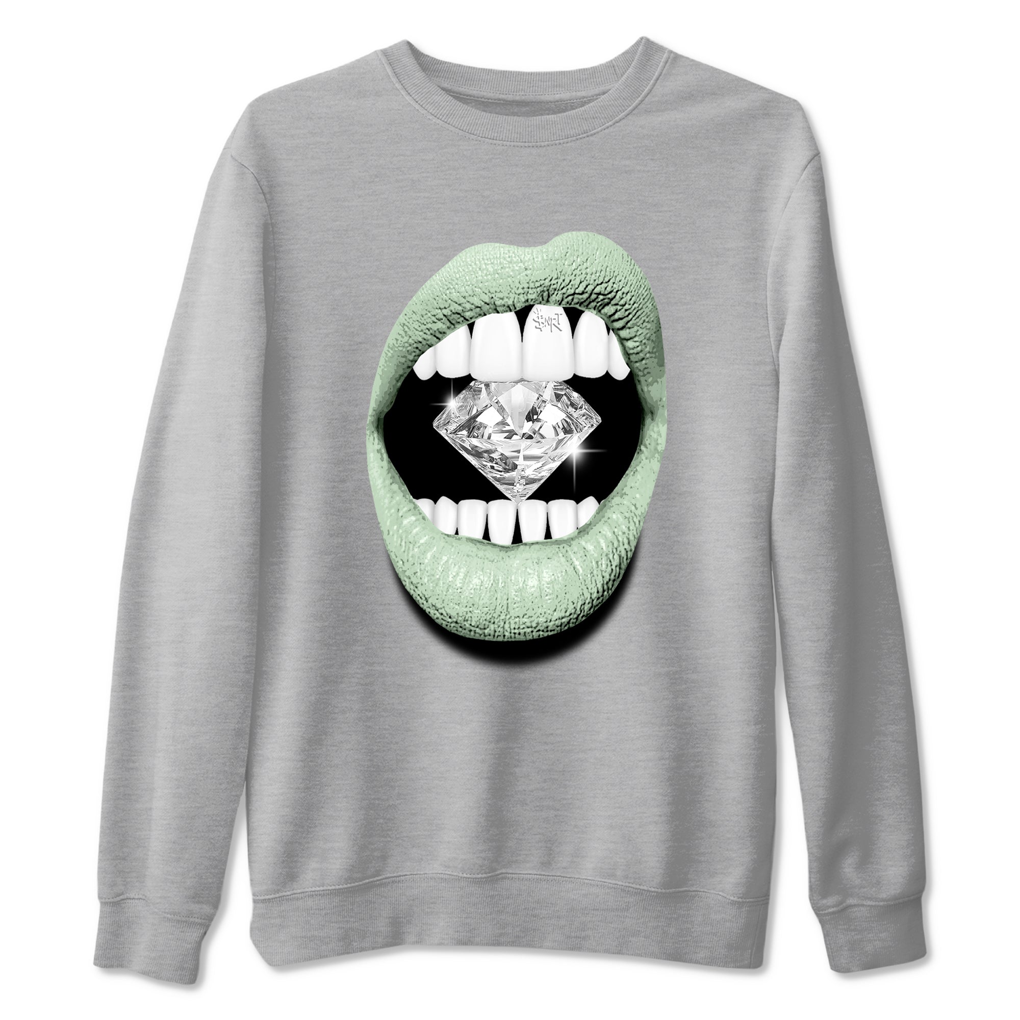 Lips Diamond snkmatch Tees - Air Jordan 4 Abundance