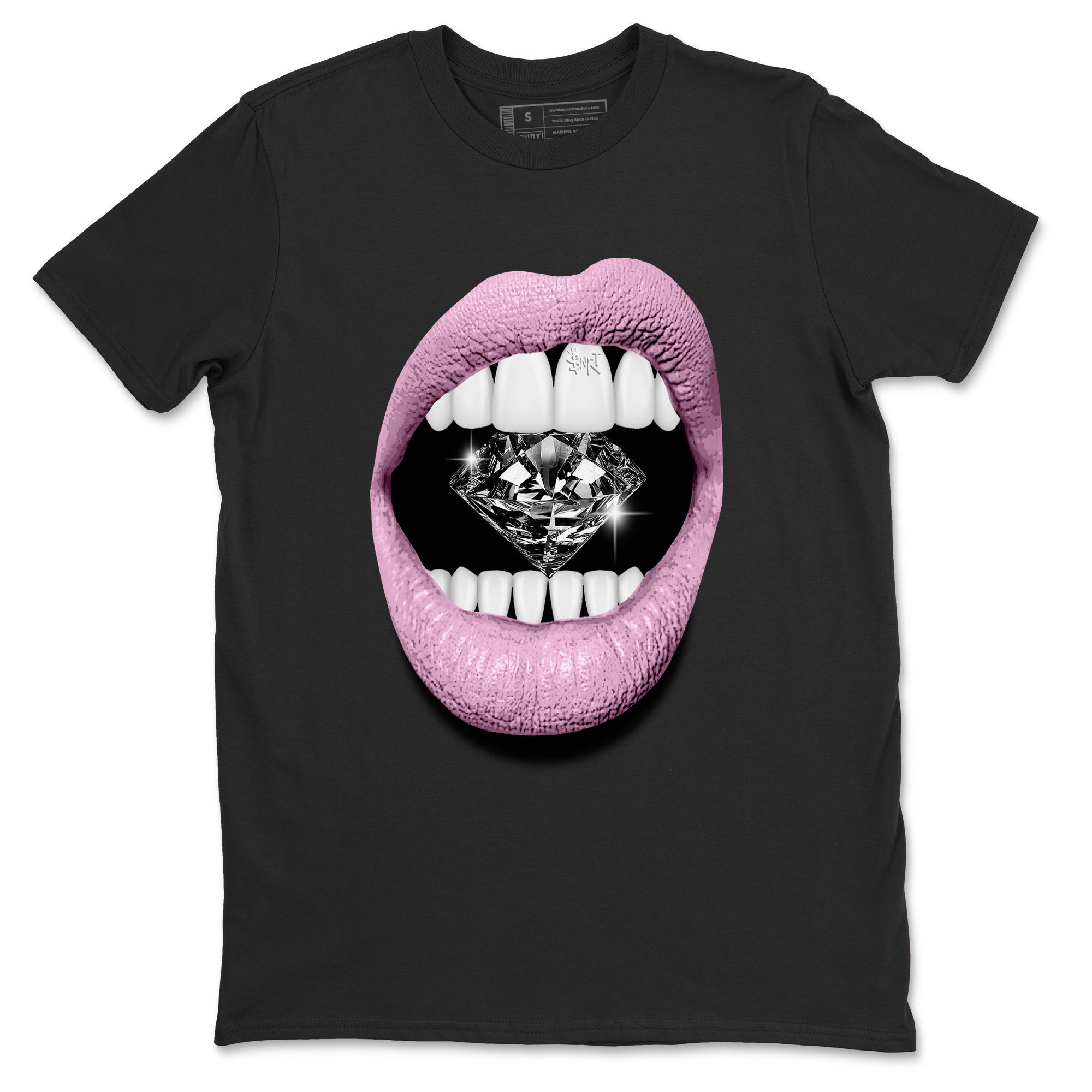 Lips Diamond snkmatch Tees - Air Jordan 4 Orchid