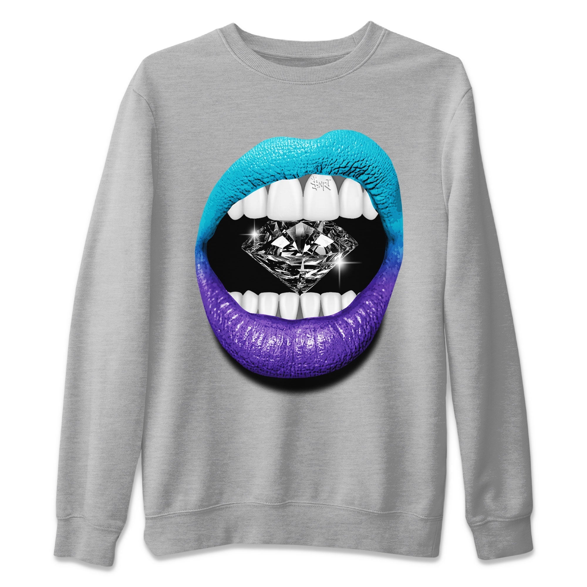 Lips Diamond Unisex Tops - Air Jordan 6 Aqua