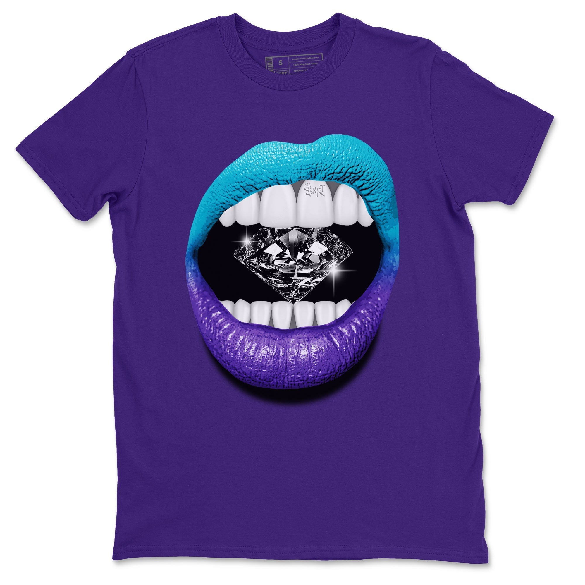 Lips Diamond Unisex Tops - Air Jordan 6 Aqua