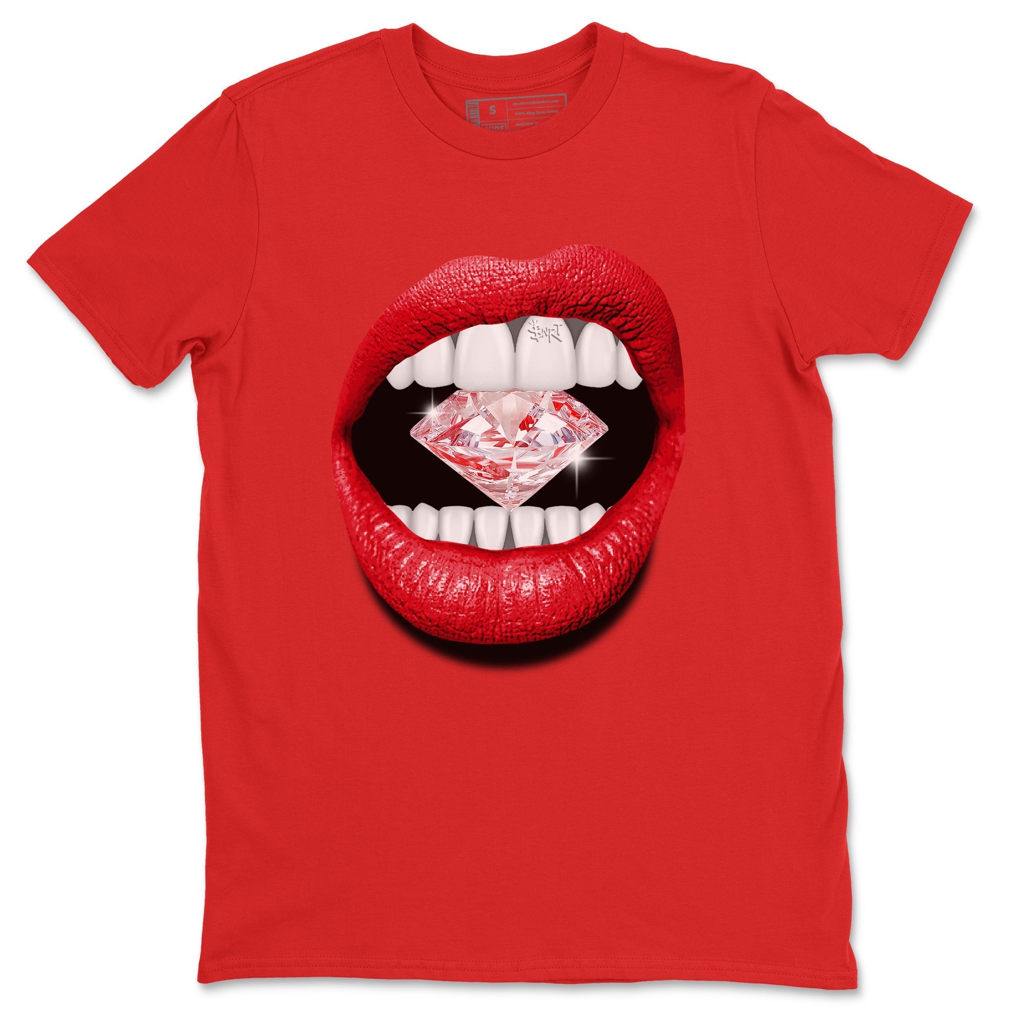 Lips Diamond Unisex Tops - Air Jordan 6 Toro Bravo