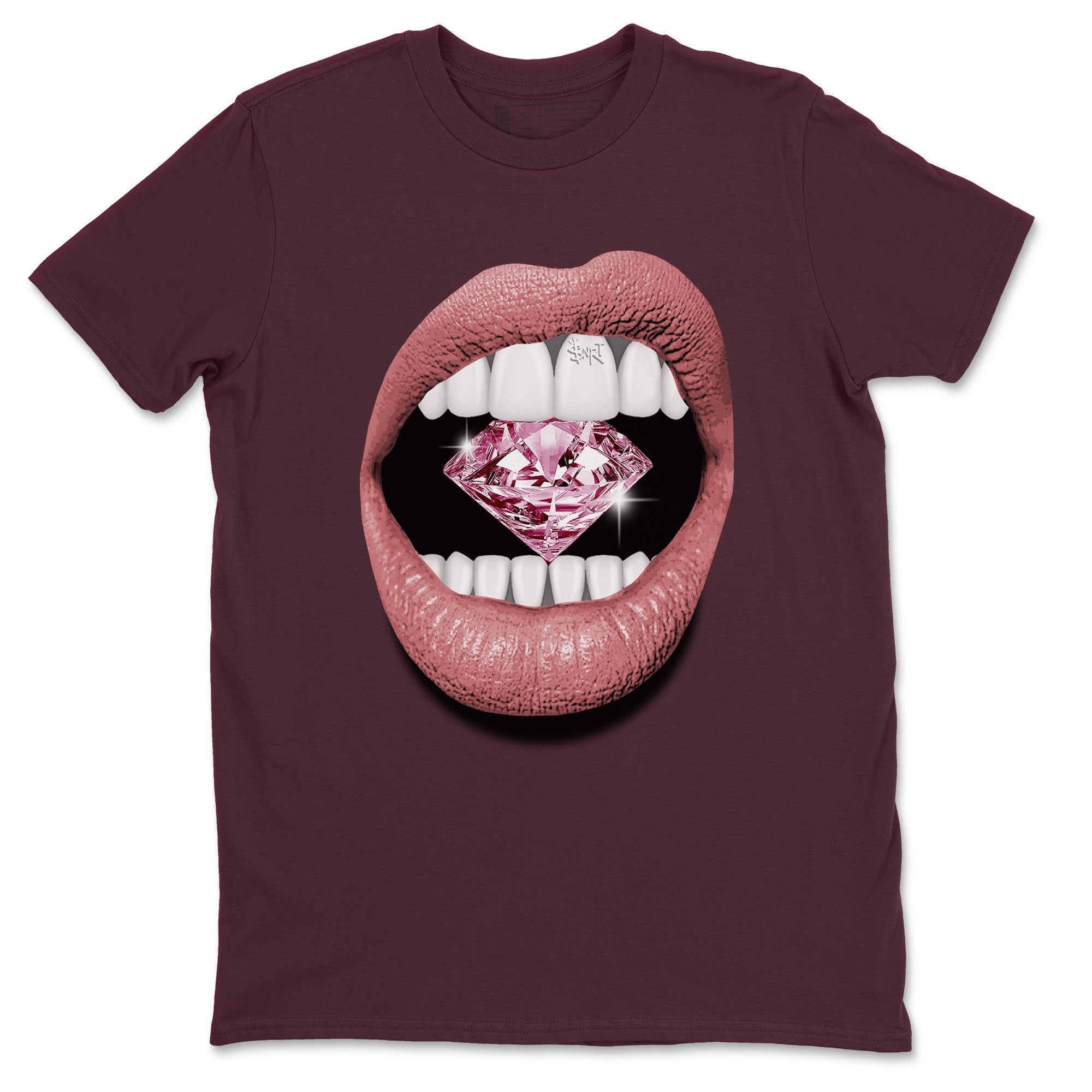 Lips Diamond snkmatch Tee - Dunk Valentines Day 2024