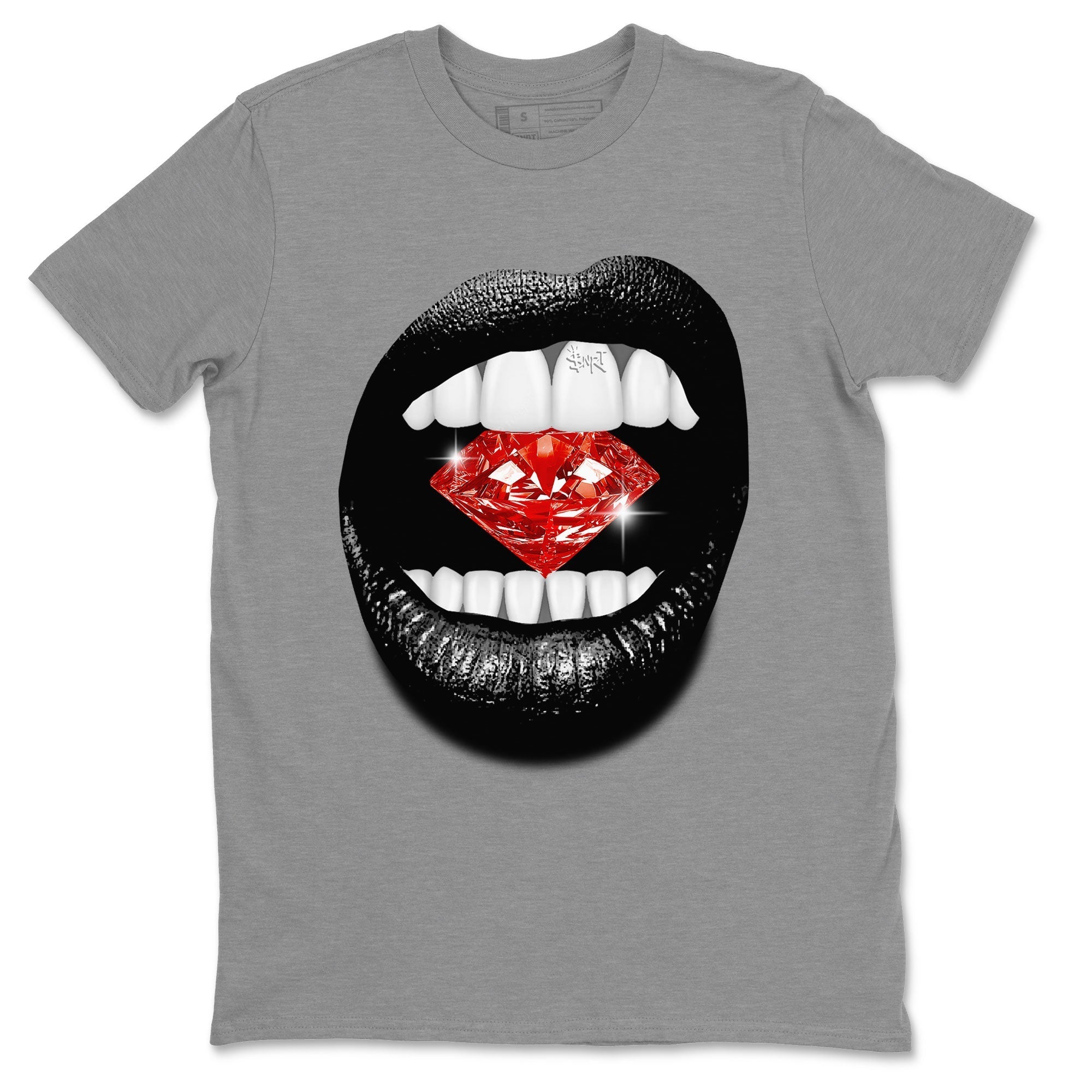 Lips Diamond snkmatch Tee - Yeezy 350 Bred