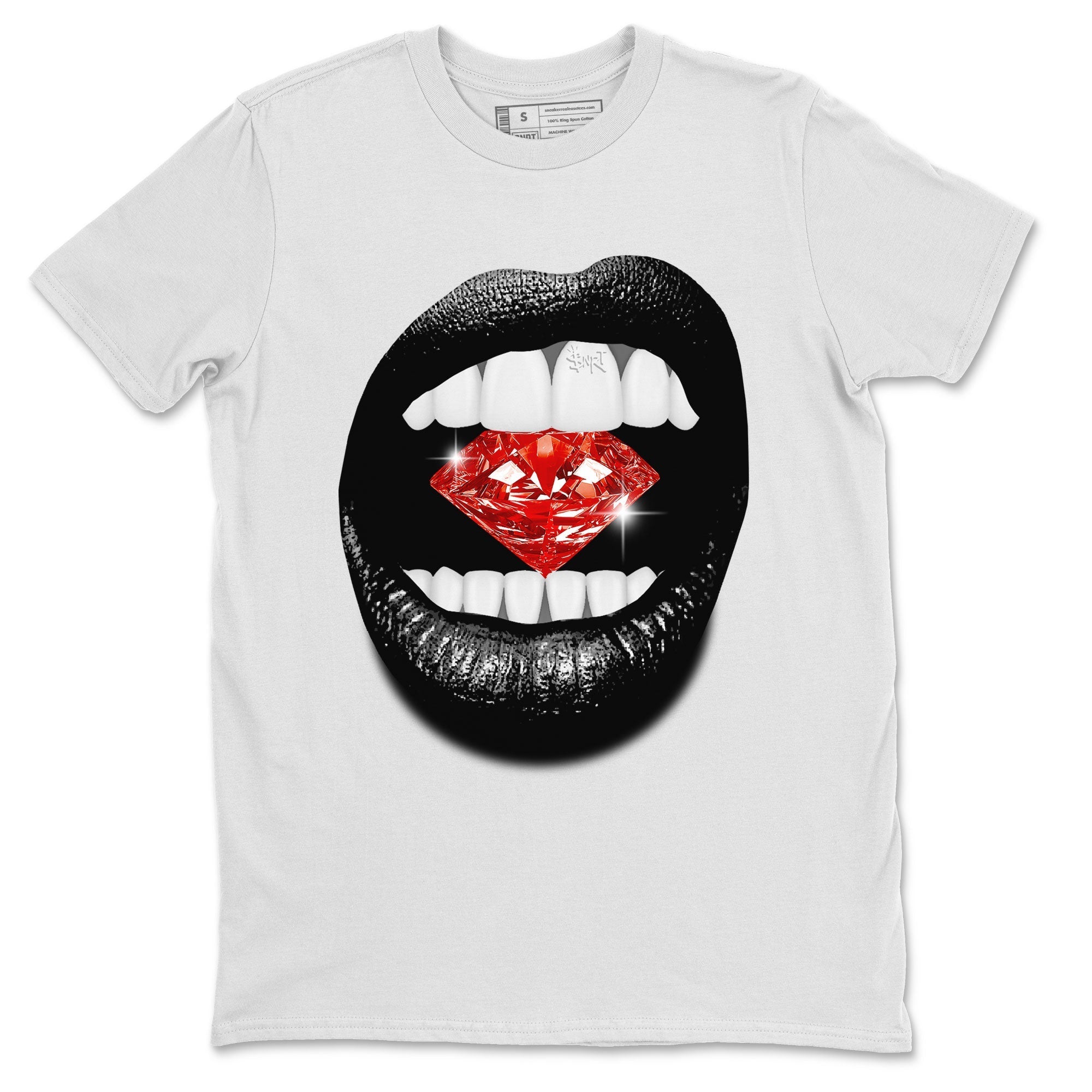 Lips Diamond snkmatch Tee - Yeezy 350 Bred