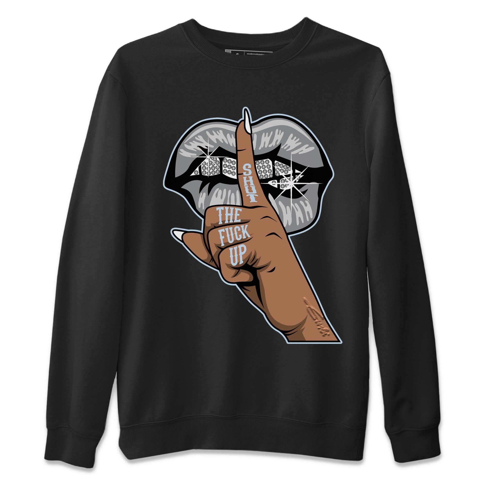 Lips Hand Unisex Tops - Air Jordan 11 Cool Grey