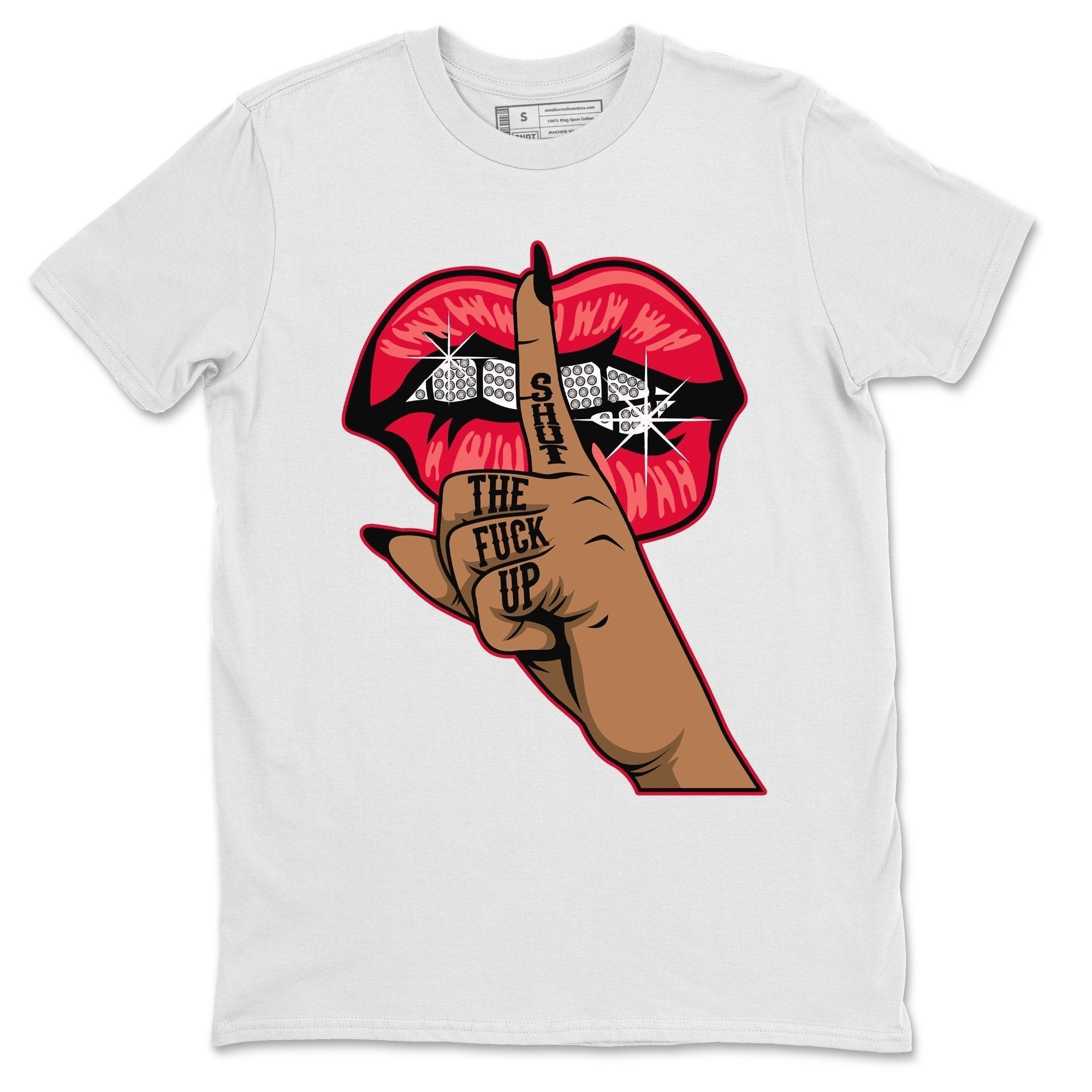 Lips Hand Unisex Tops - Air Jordan 4 Red Thunder
