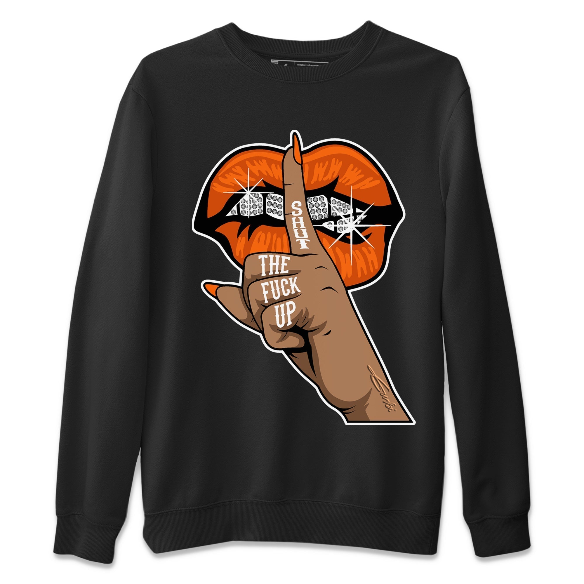 Lips Hand Unisex Tops - Air Jordan 1 Starfish