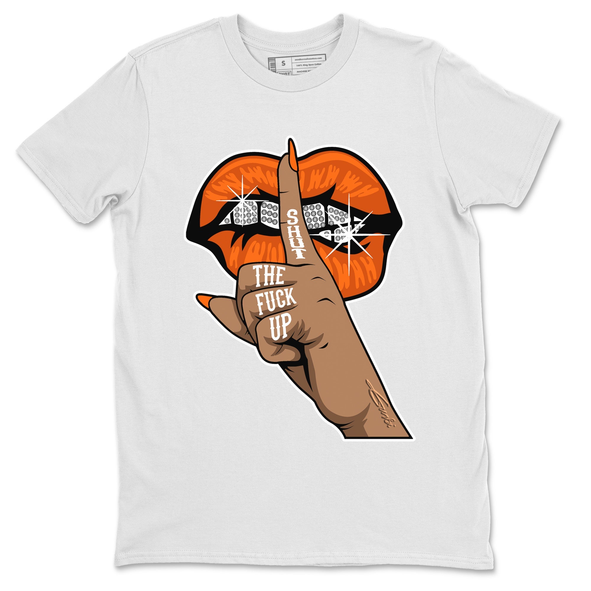 Lips Hand Unisex Tops - Air Jordan 1 Starfish